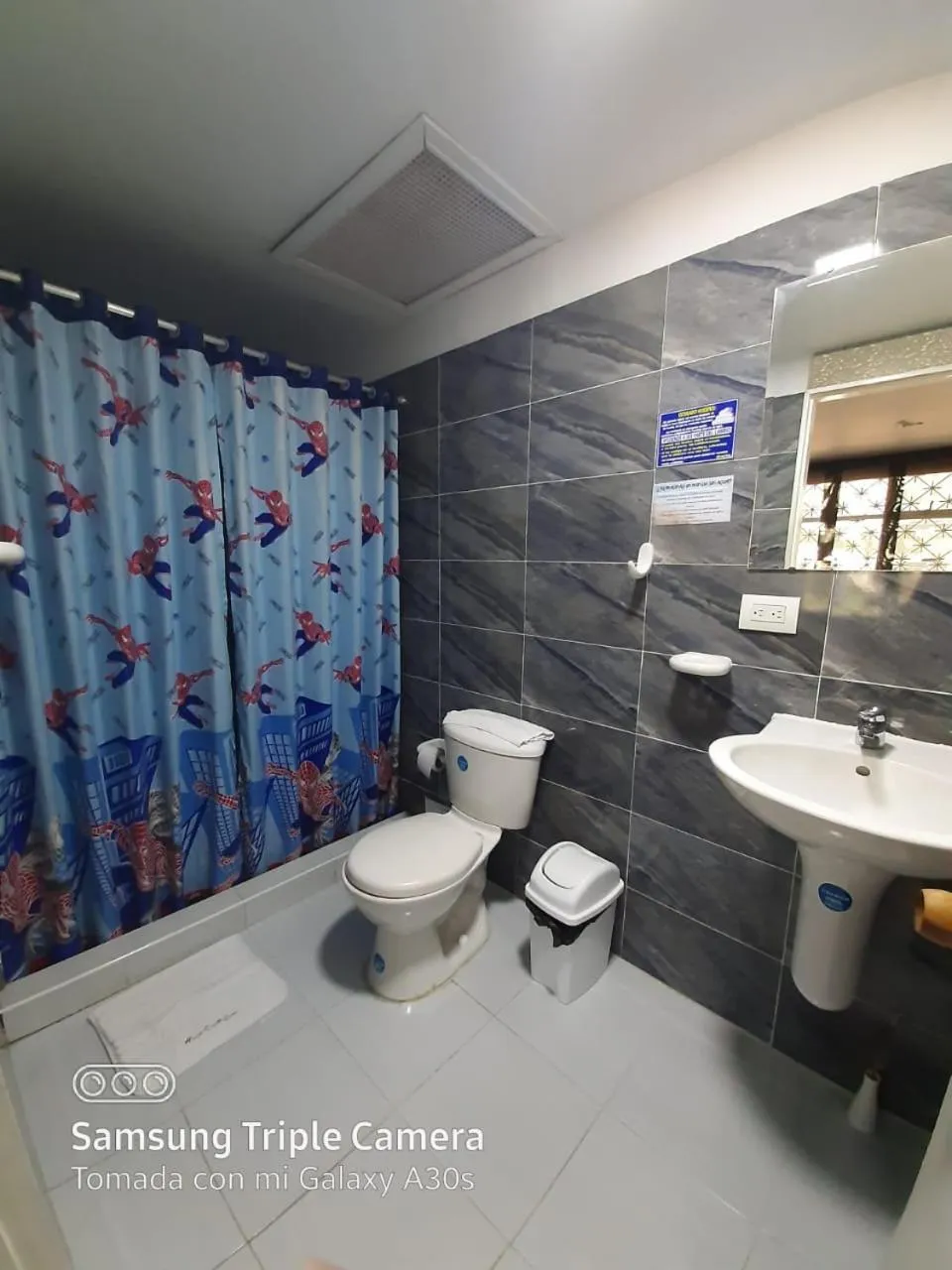 Bathroom in Hotel COMIC CITY