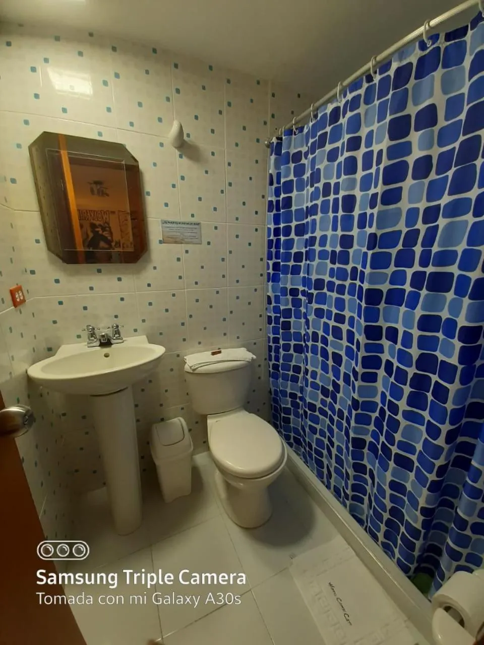 Bathroom in Hotel COMIC CITY