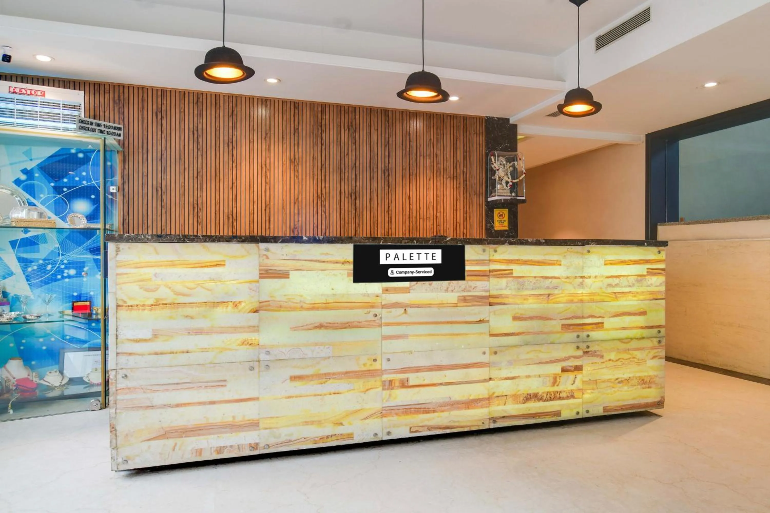 Lobby or reception in Palette by CheckIn Chappan Market Indore Formerly Sapphire Star