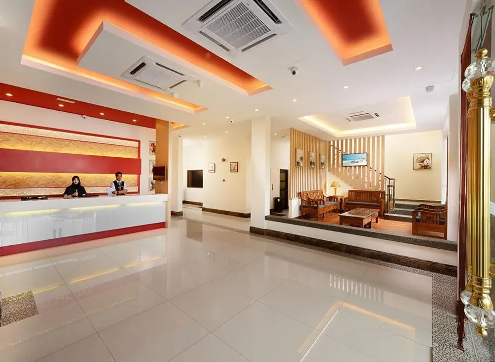 Lobby or reception in ERNES Hotel Bandar Perda Lobby or reception in ERNES Hotel Bandar Perda