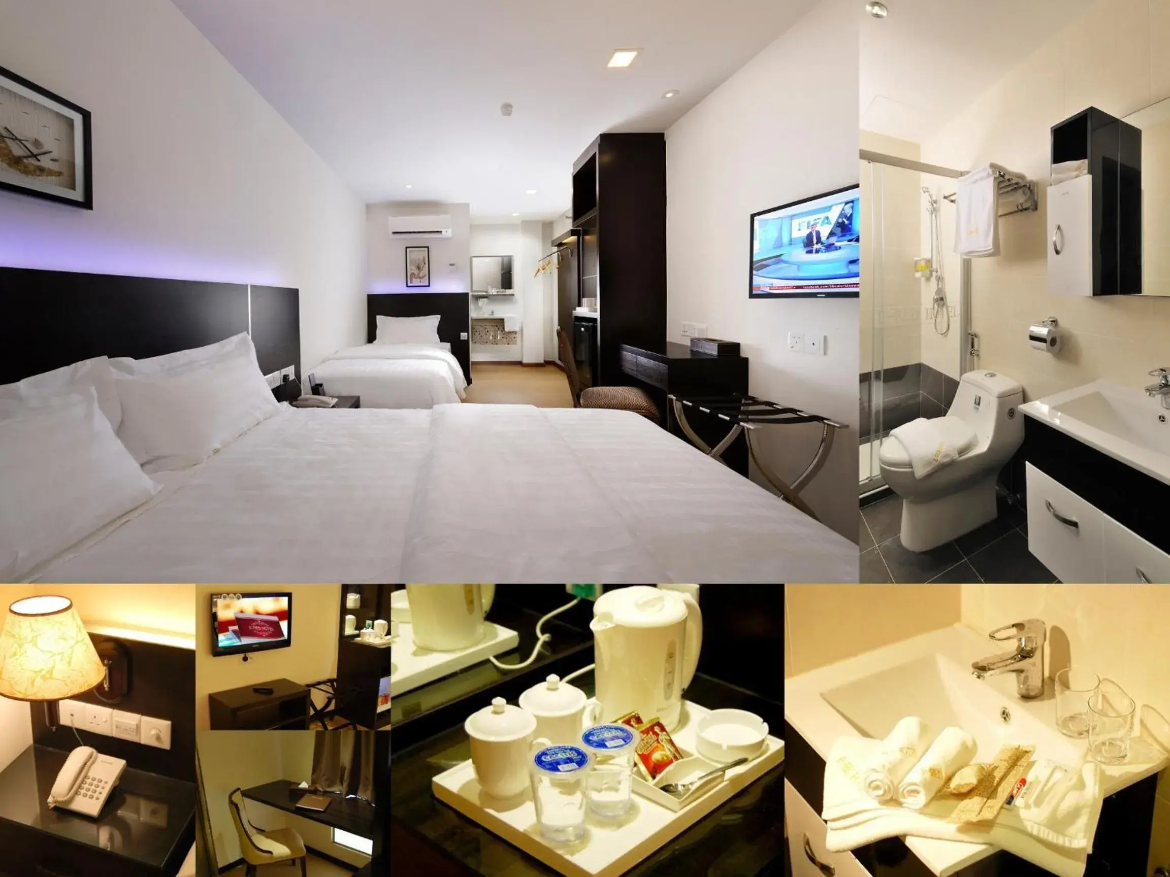 Family Room in ERNES Hotel Bandar Perda Family Room in ERNES Hotel Bandar Perda