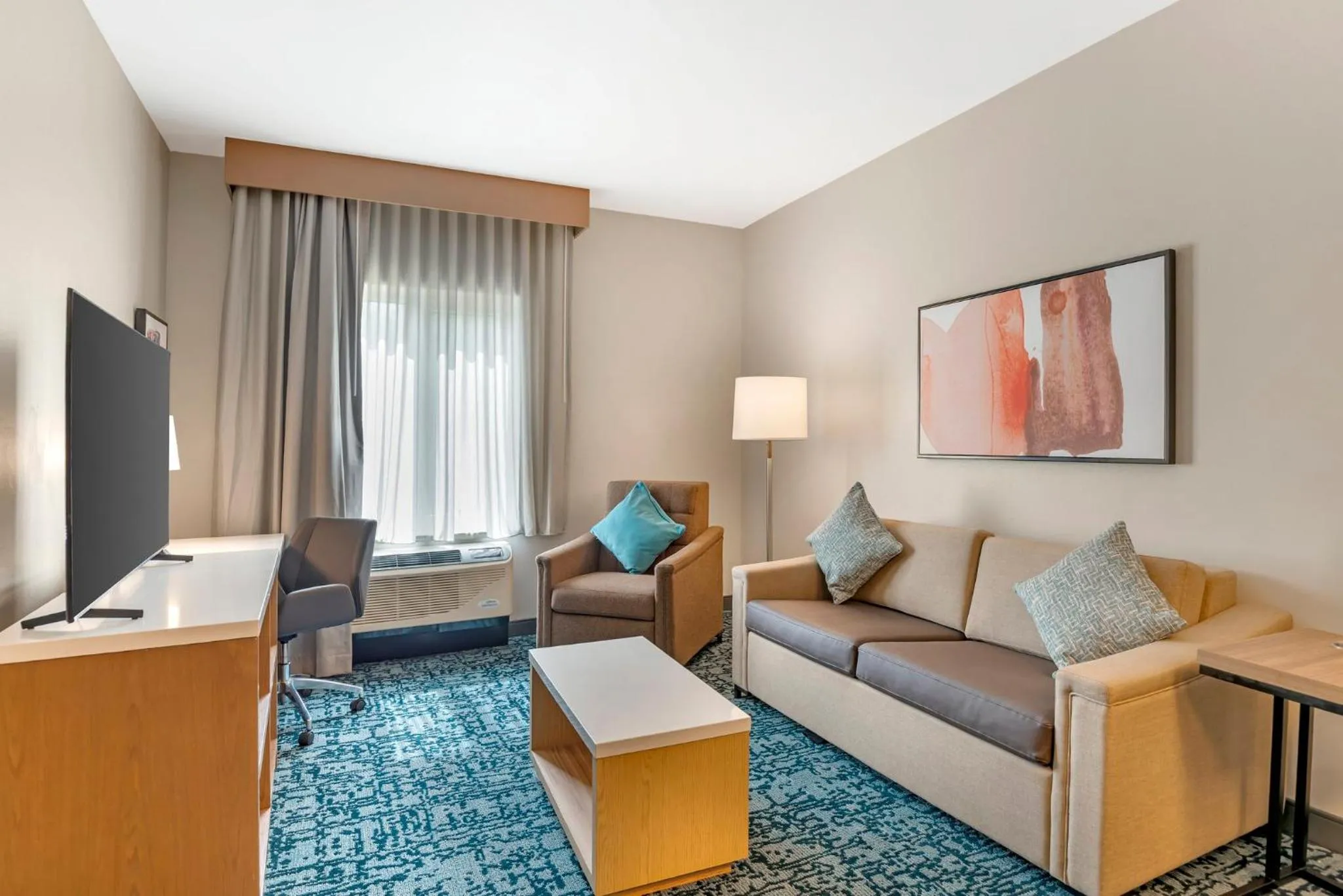 Bedroom in Candlewood Suites Chester - Richmond by IHG