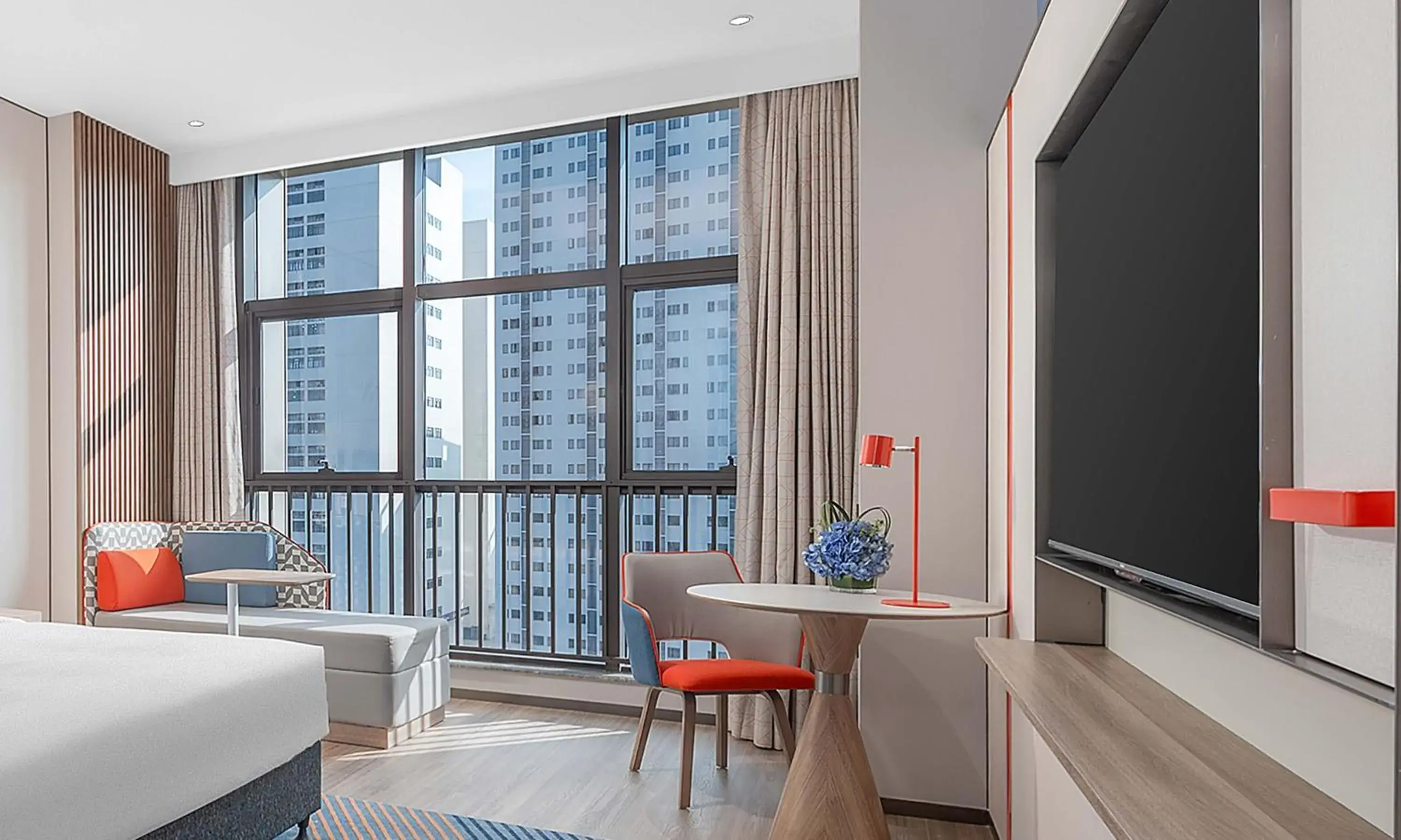 Bedroom, Bed in Holiday Inn Express Foshan Shunde Lecong by IHG Bedroom, Bed in Holiday Inn Express Foshan Shunde Lecong by IHG