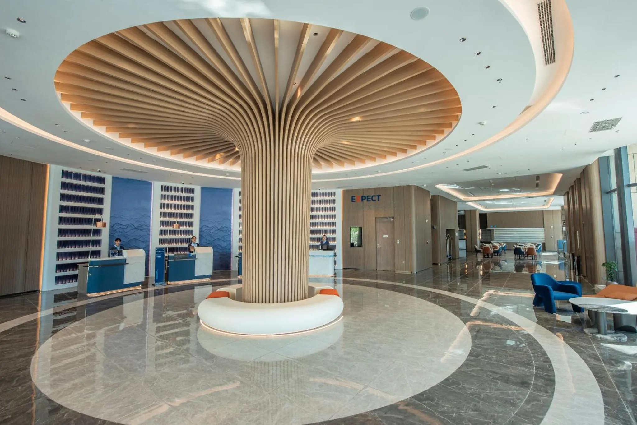 Property building in Holiday Inn Express Yinchuan Lanxi Valley Plaza by IHG