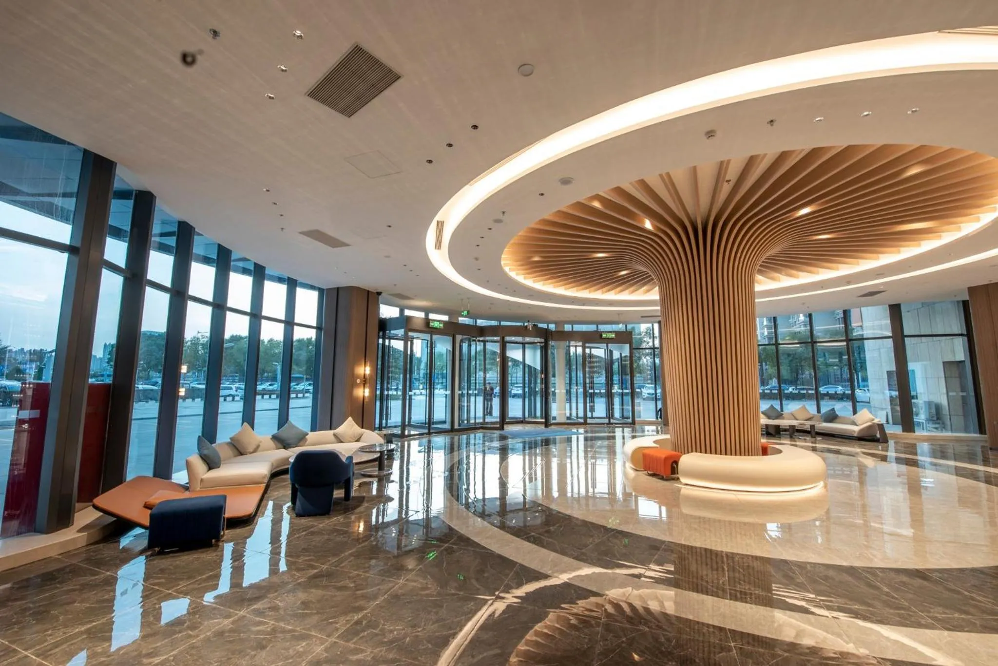 Property building in Holiday Inn Express Yinchuan Lanxi Valley Plaza by IHG