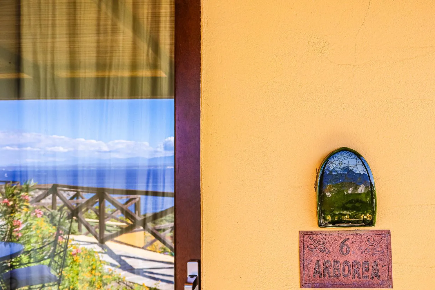 Decorative detail in Borgo Arborea Charming Retreat