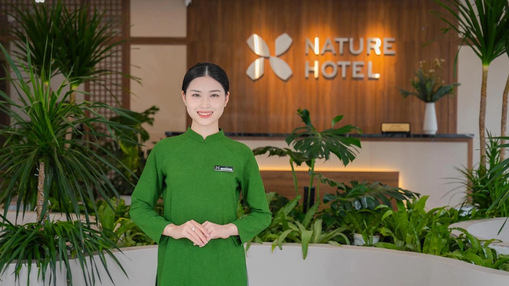 Lobby or reception in Nature Hotel - Le Hong Phong
