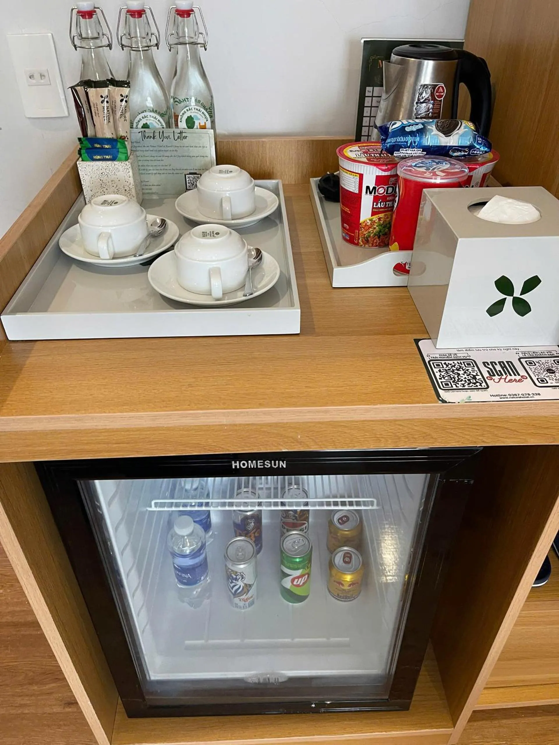 Coffee/tea facilities in Nature Hotel - Le Hong Phong