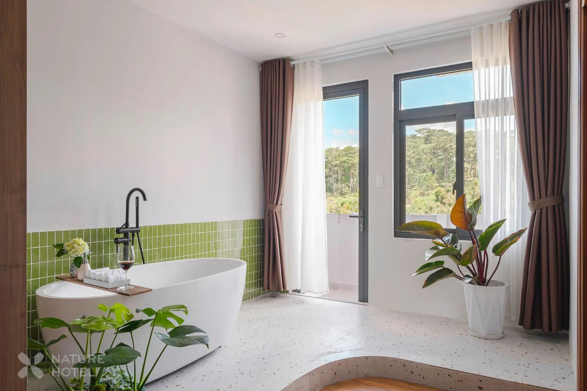 Bathroom in Nature Hotel - Le Hong Phong