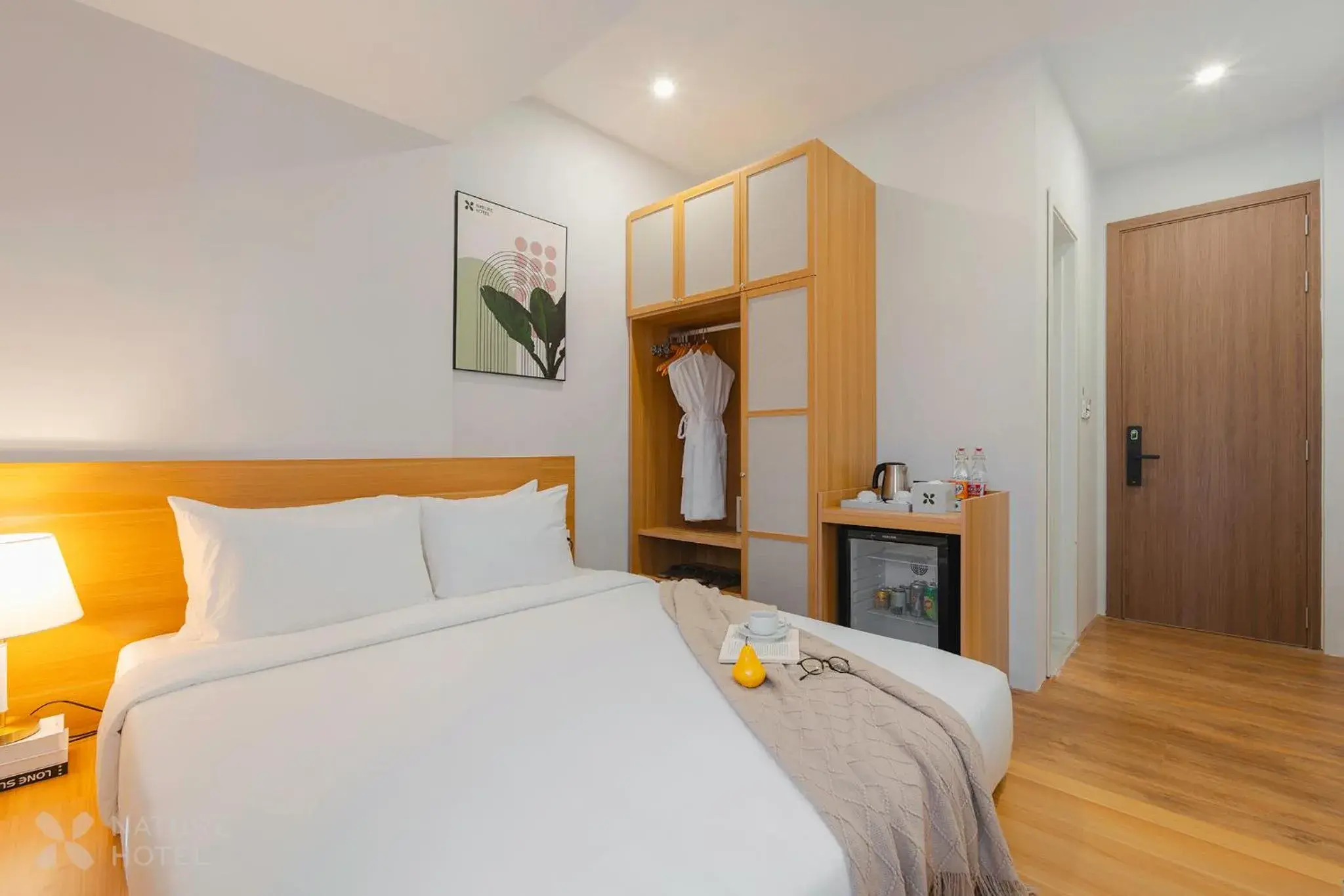 Photo of the whole room, Bed in Nature Hotel - Le Hong Phong Photo of the whole room, Bed in Nature Hotel - Le Hong Phong