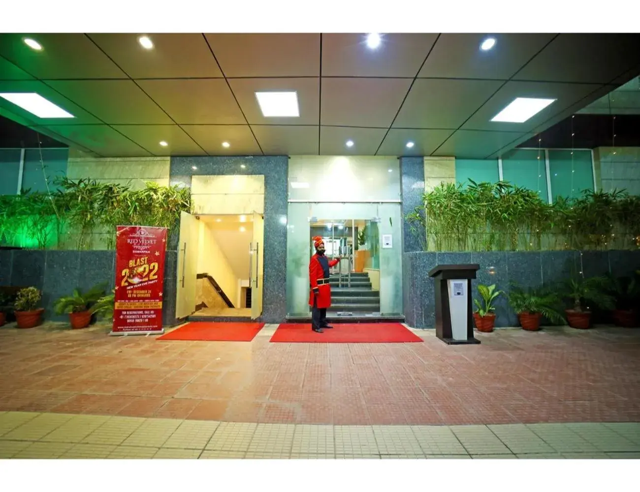 Property building in The Red Velvet Hotel Samarpan, Patna Property building in The Red Velvet Hotel Samarpan, Patna