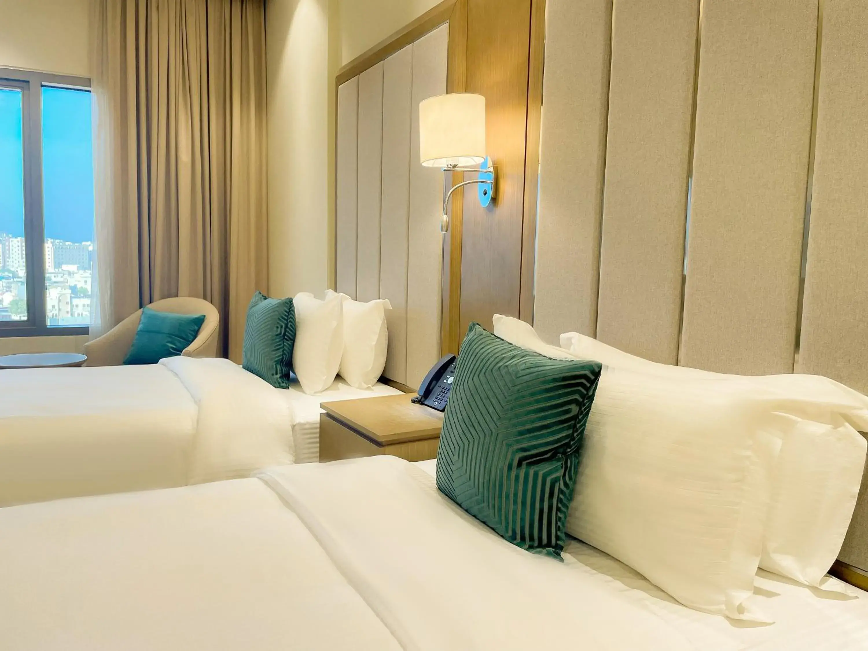 Bed in Mercure Muscat Bed in Mercure Muscat