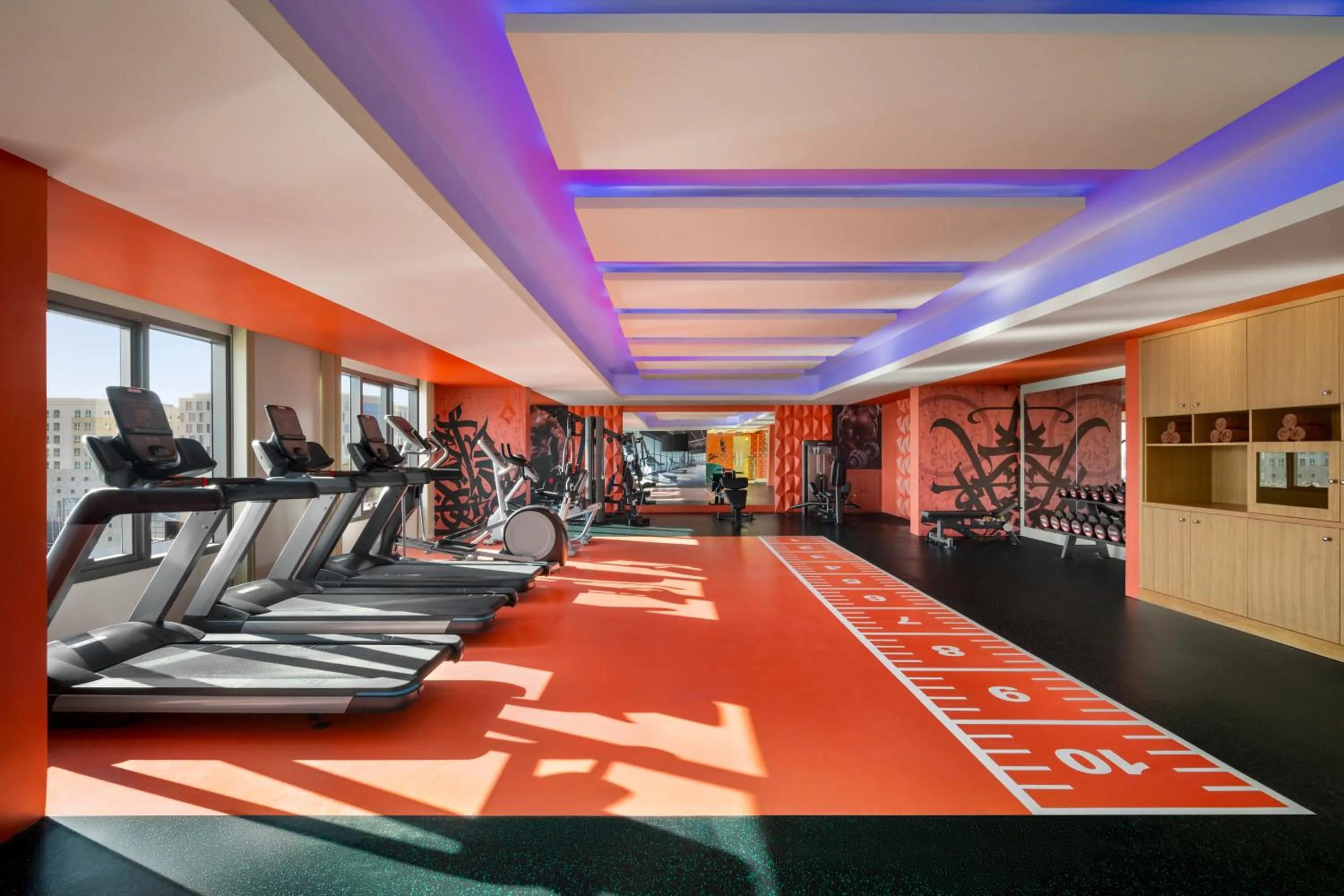 Fitness centre/facilities in Mercure Muscat