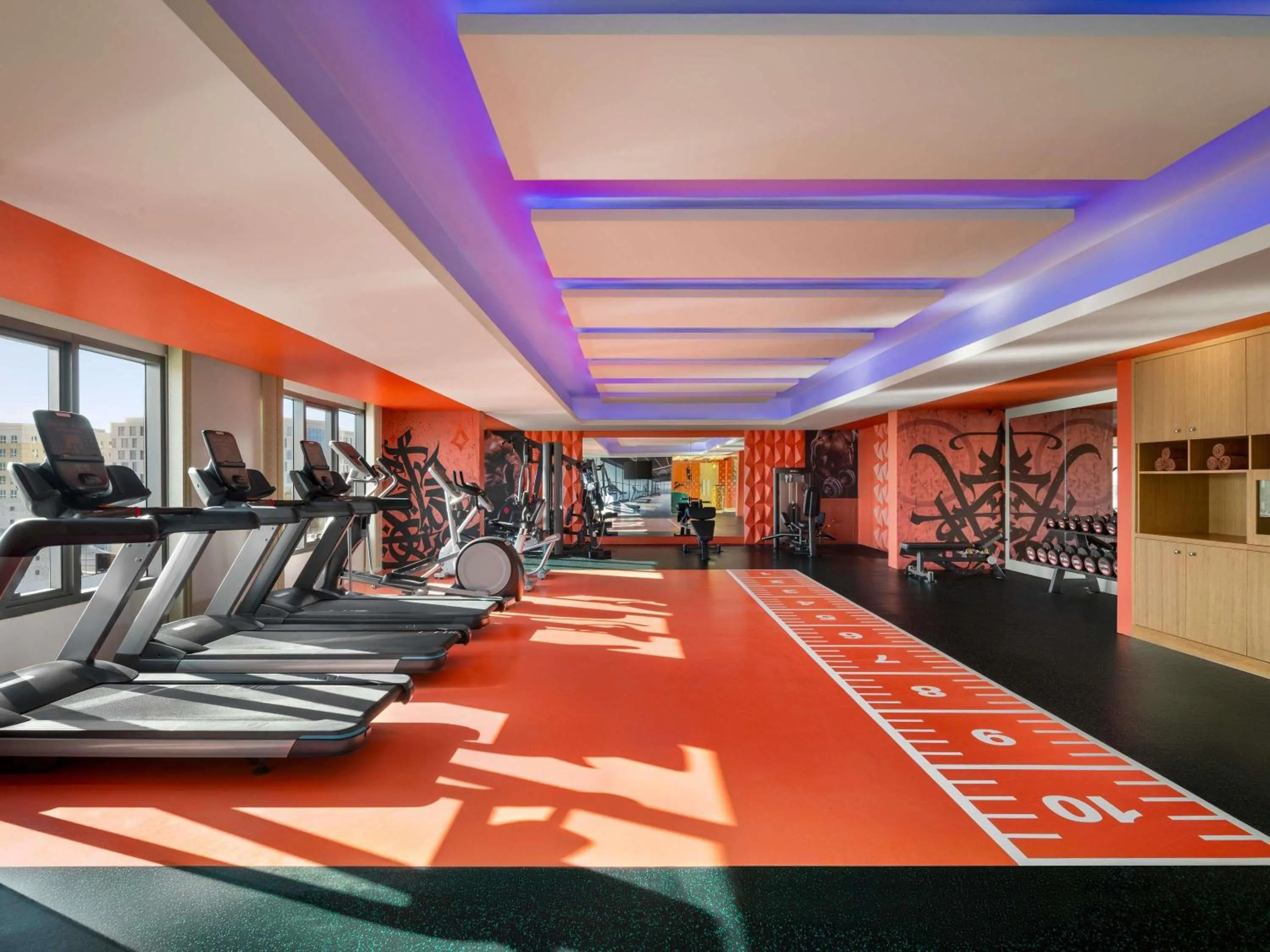 Fitness centre/facilities in Mercure Muscat