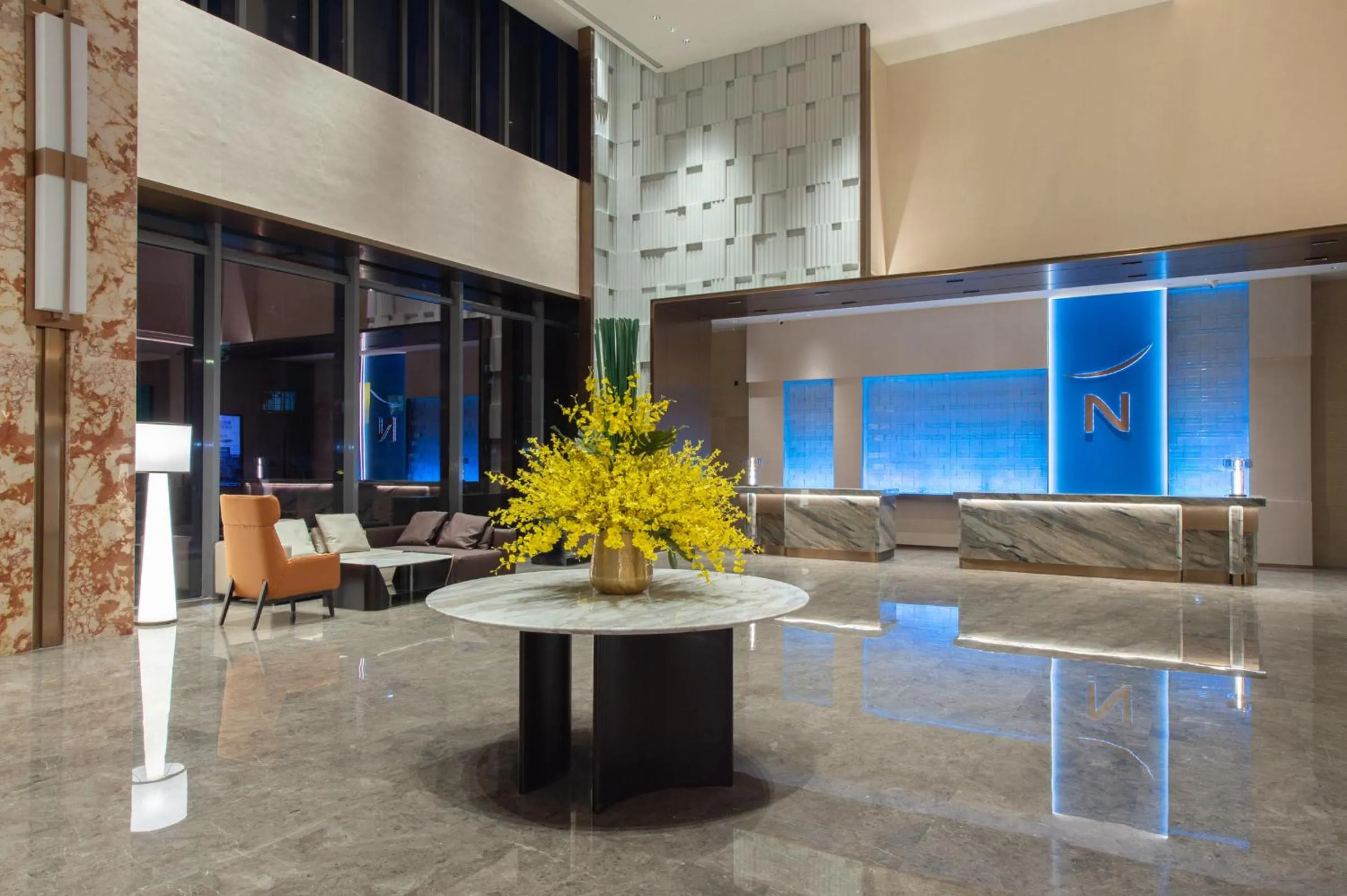 Lobby or reception in Novotel Wuxi