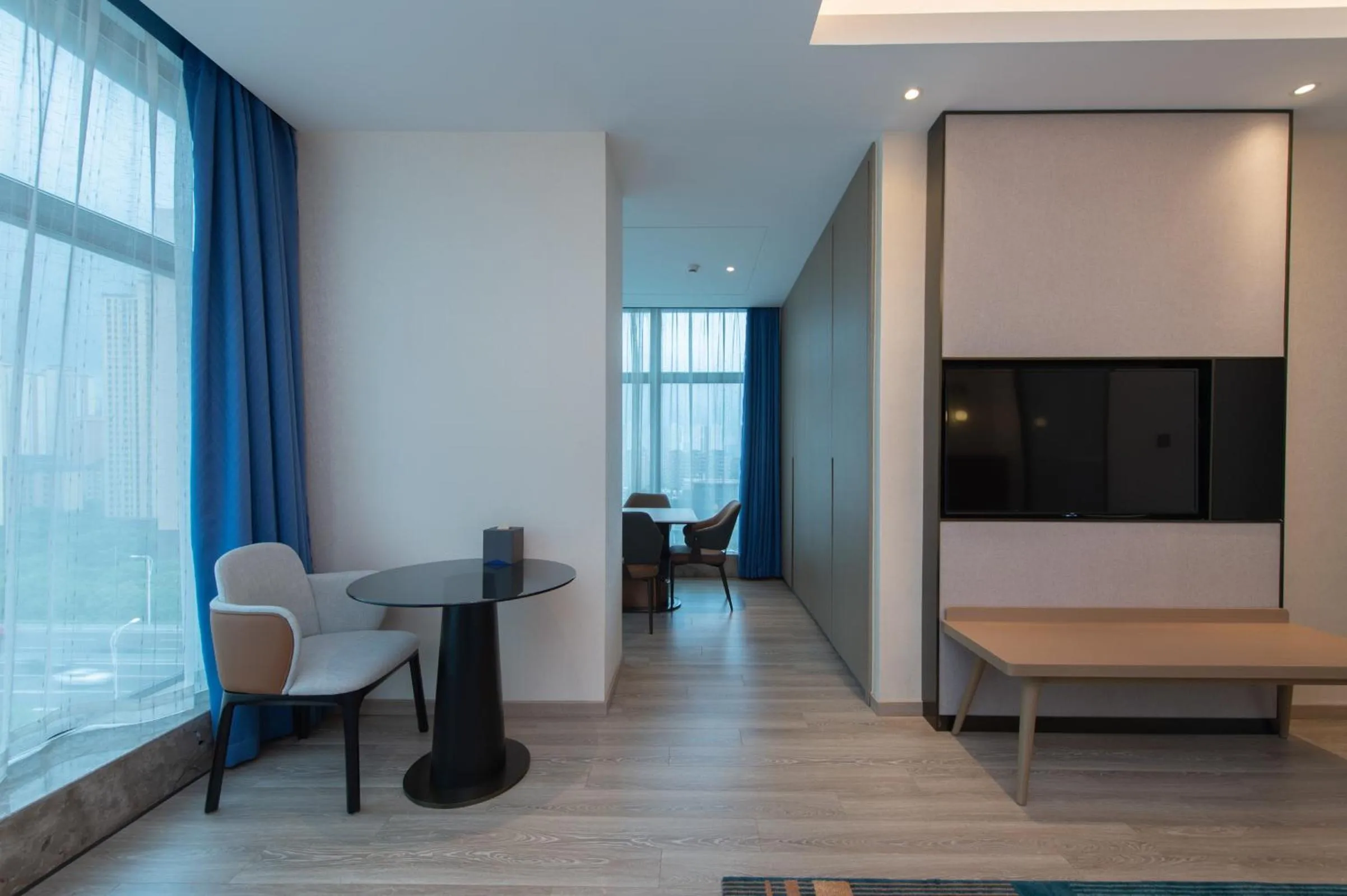 Seating area in Novotel Wuxi