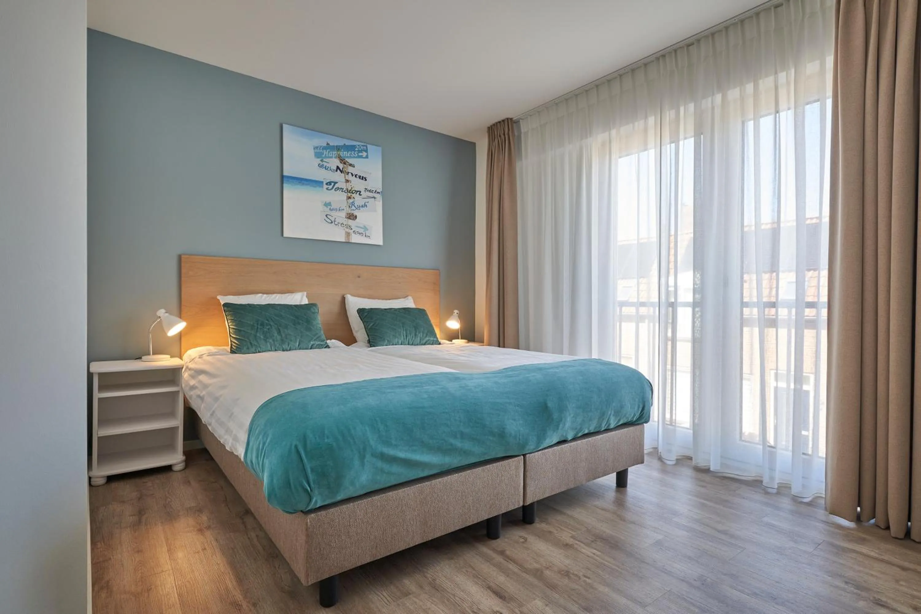 Bedroom, Bed in Apartments Four Seasons Zuiderstraat