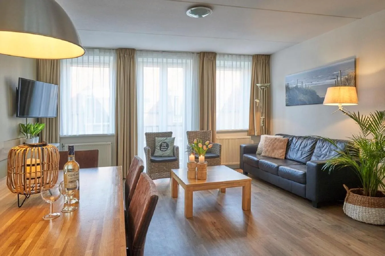 Seating area in Apartments Four Seasons Zuiderstraat