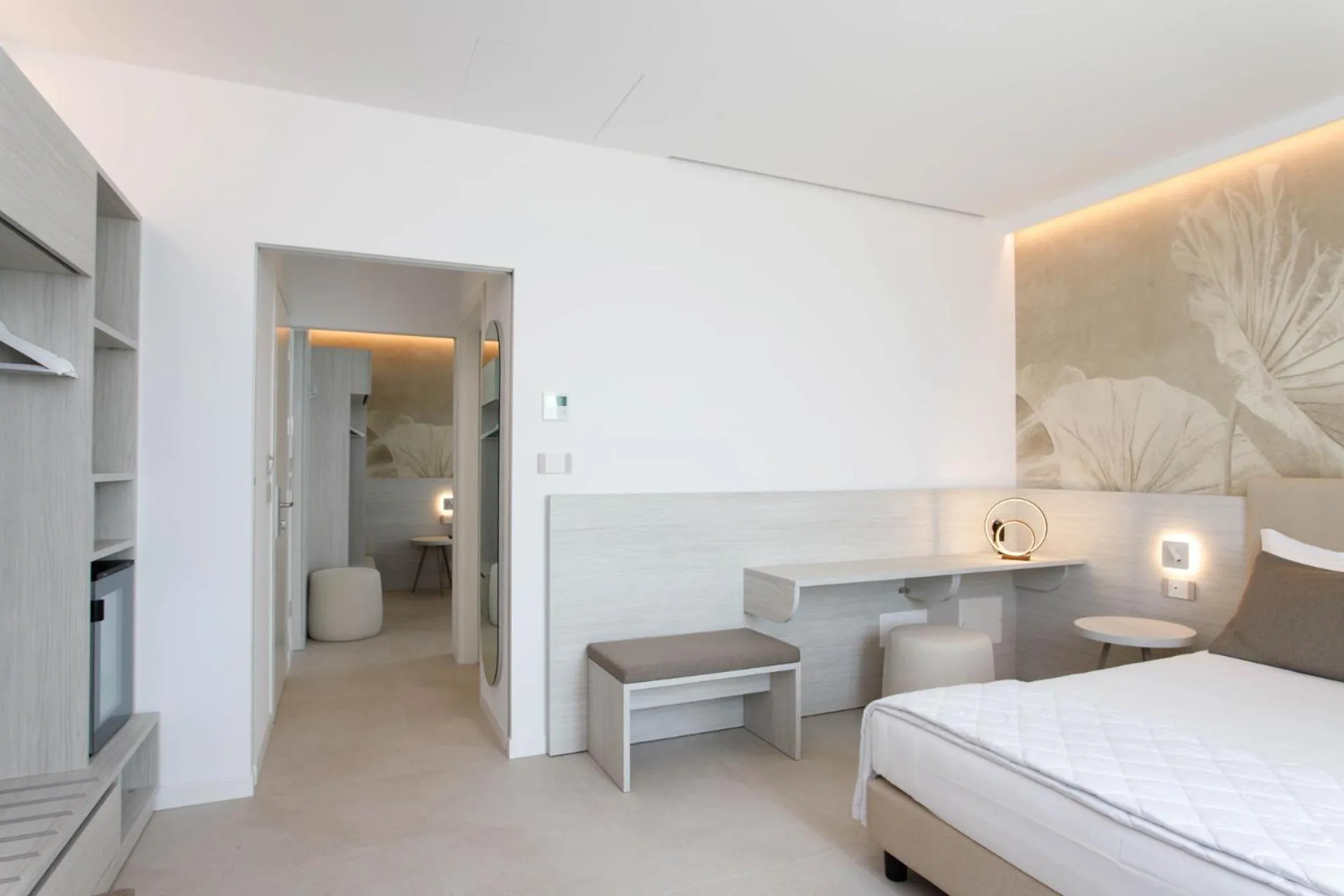 Bed in Hotel Mirafiori