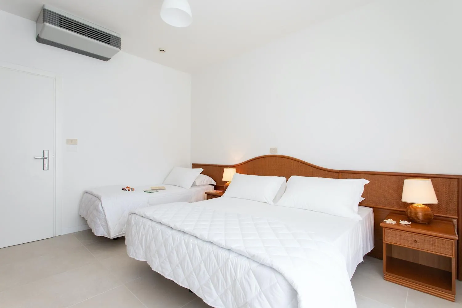 Bed in Hotel Mirafiori