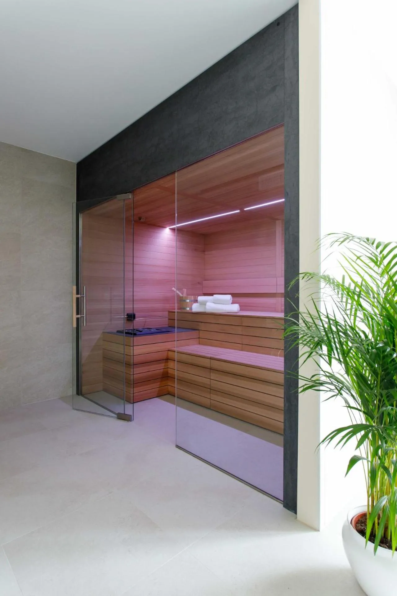 Sauna in Hotel Mirafiori