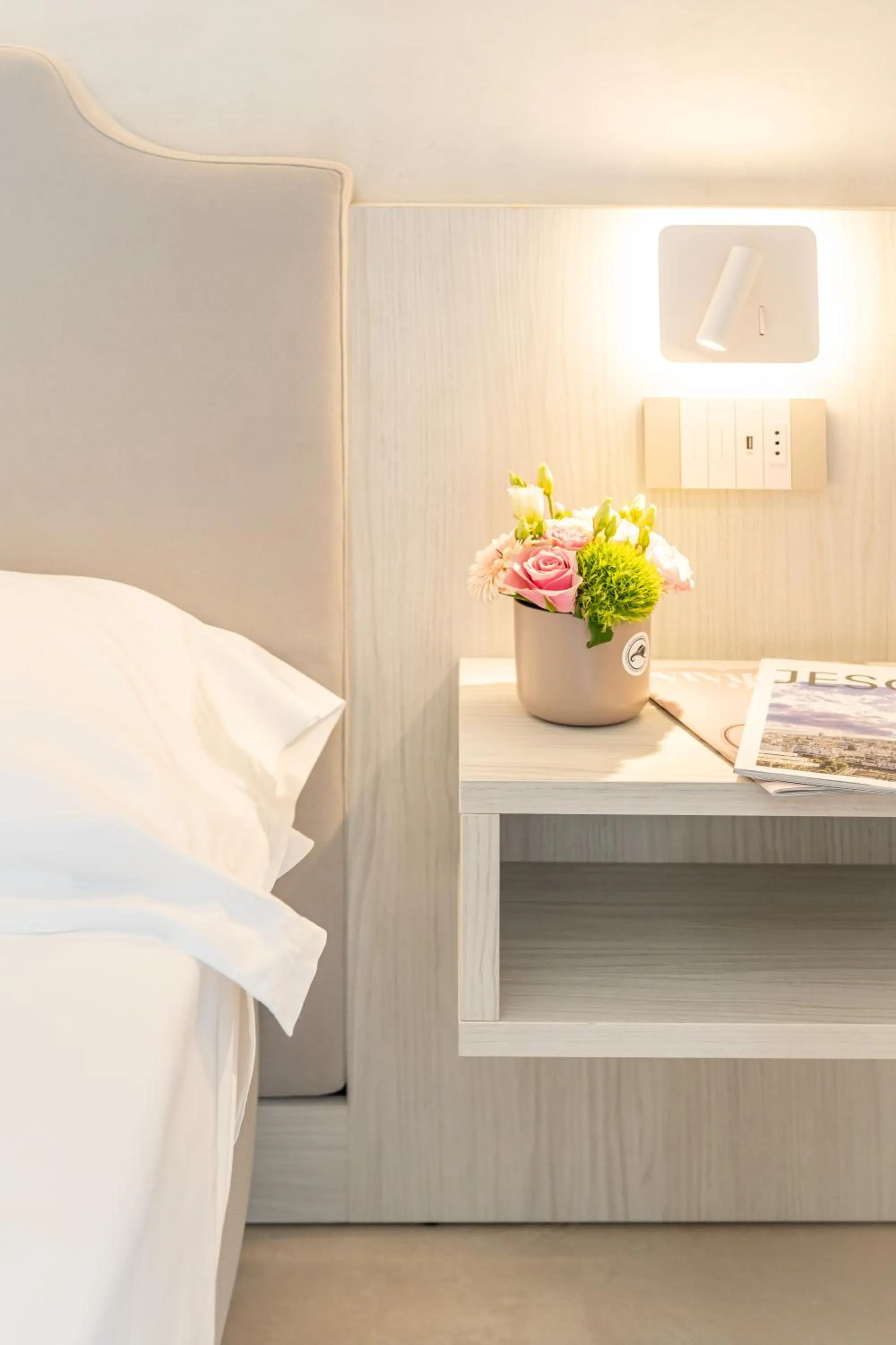 Bed in Hotel Mirafiori