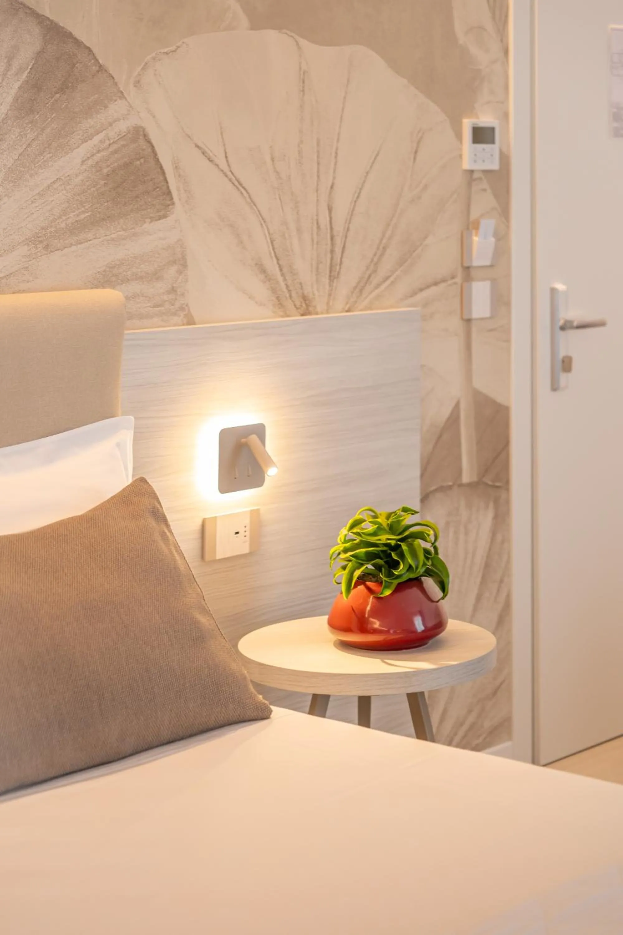 Bed in Hotel Mirafiori