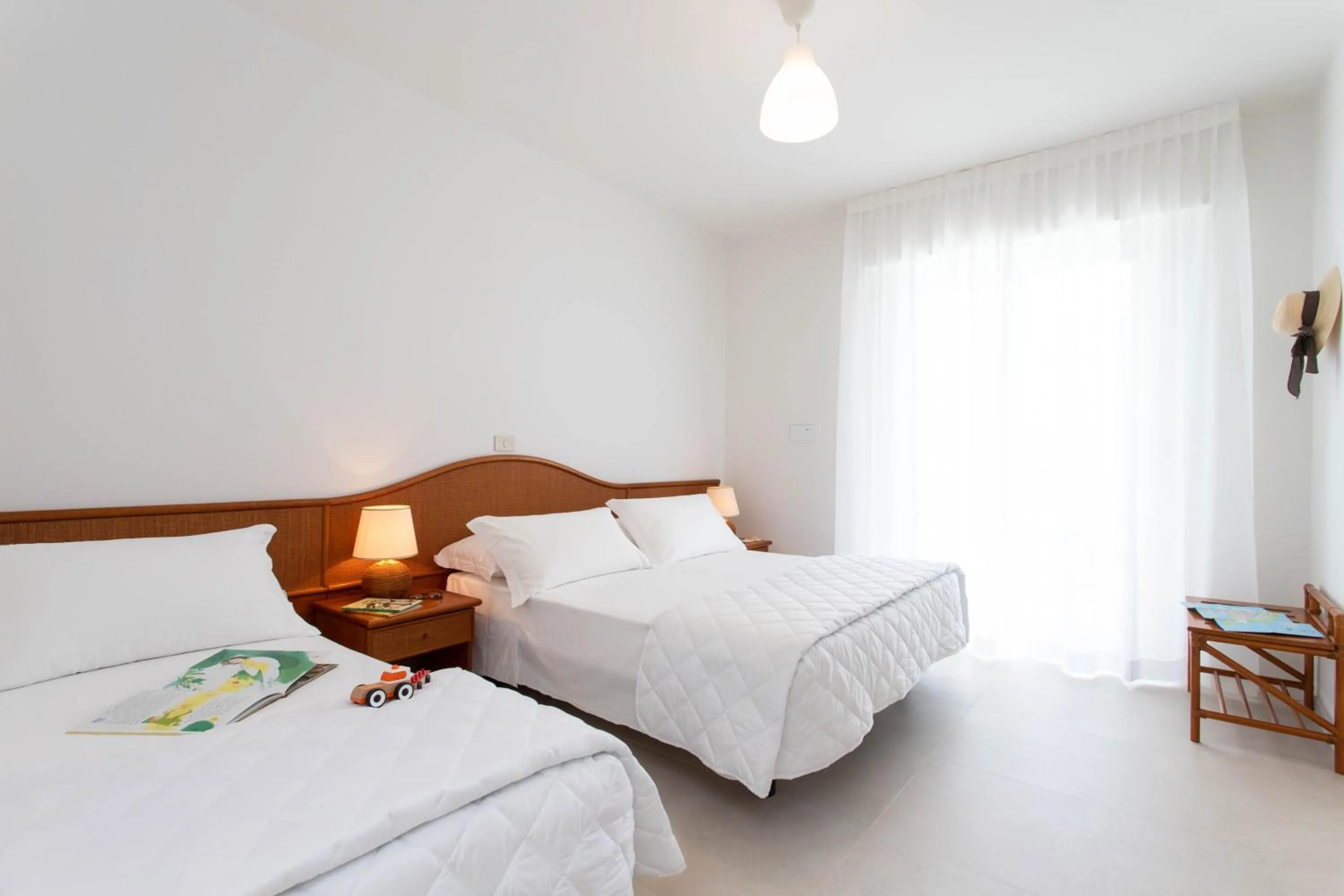 Bed in Hotel Mirafiori