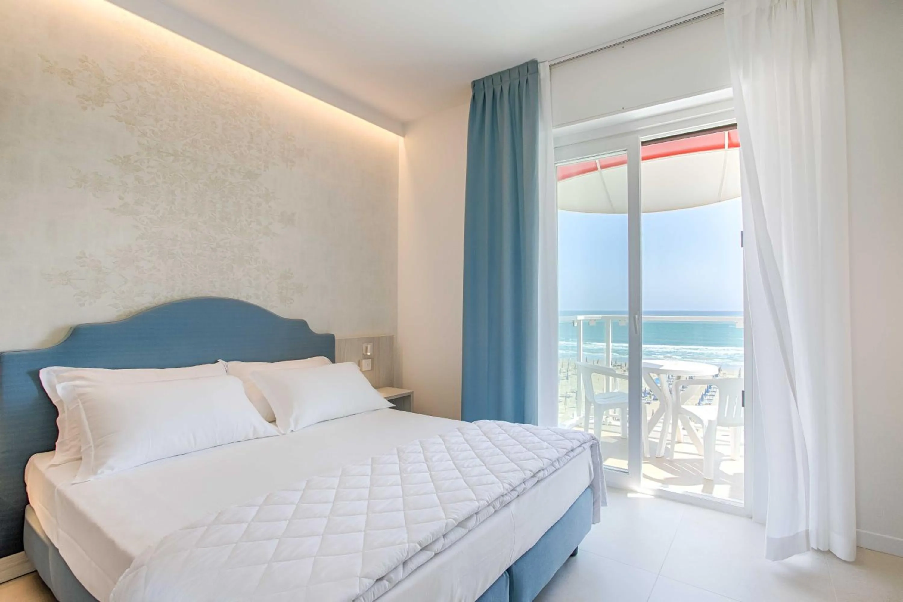 Bed in Hotel Mirafiori