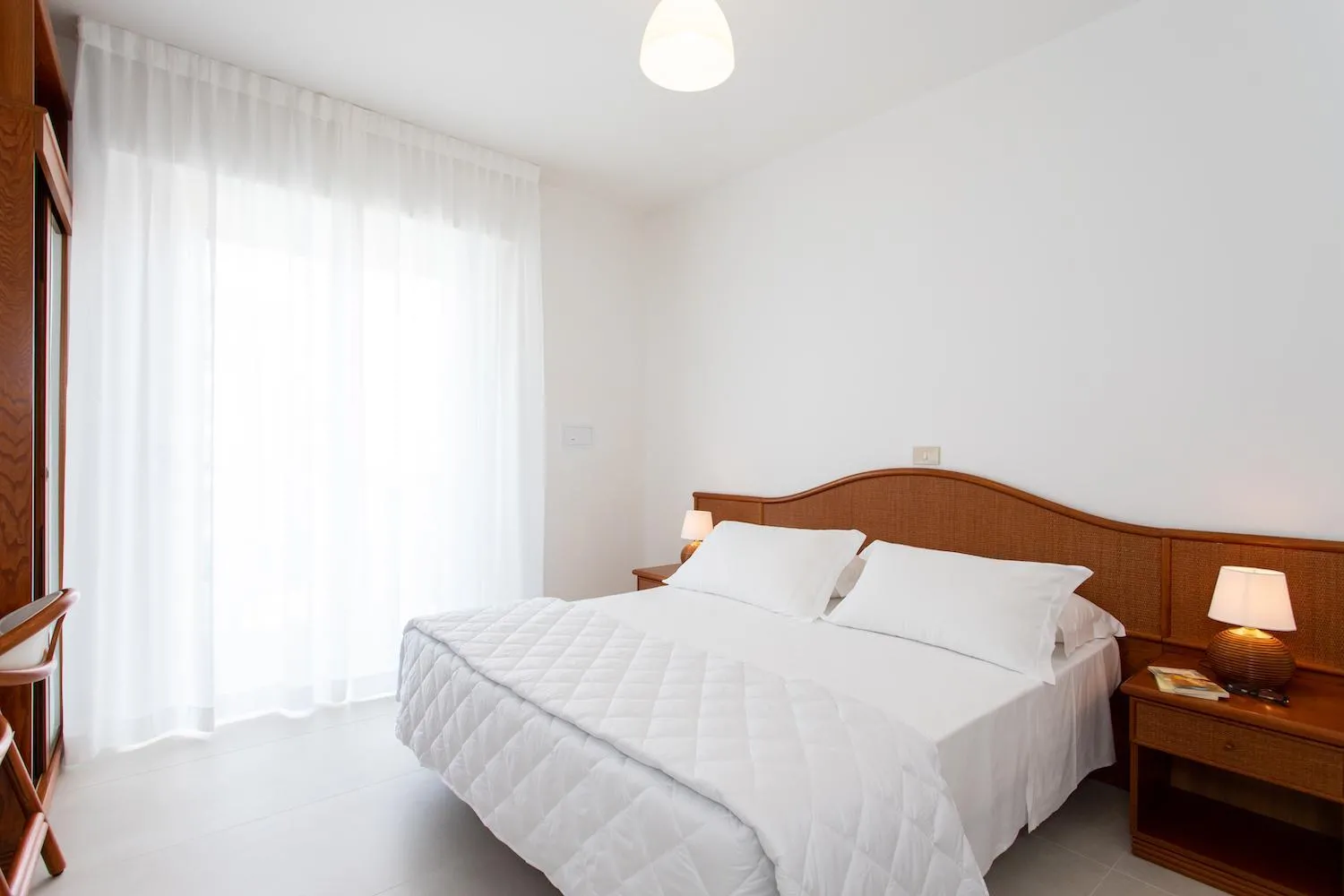 Bed in Hotel Mirafiori