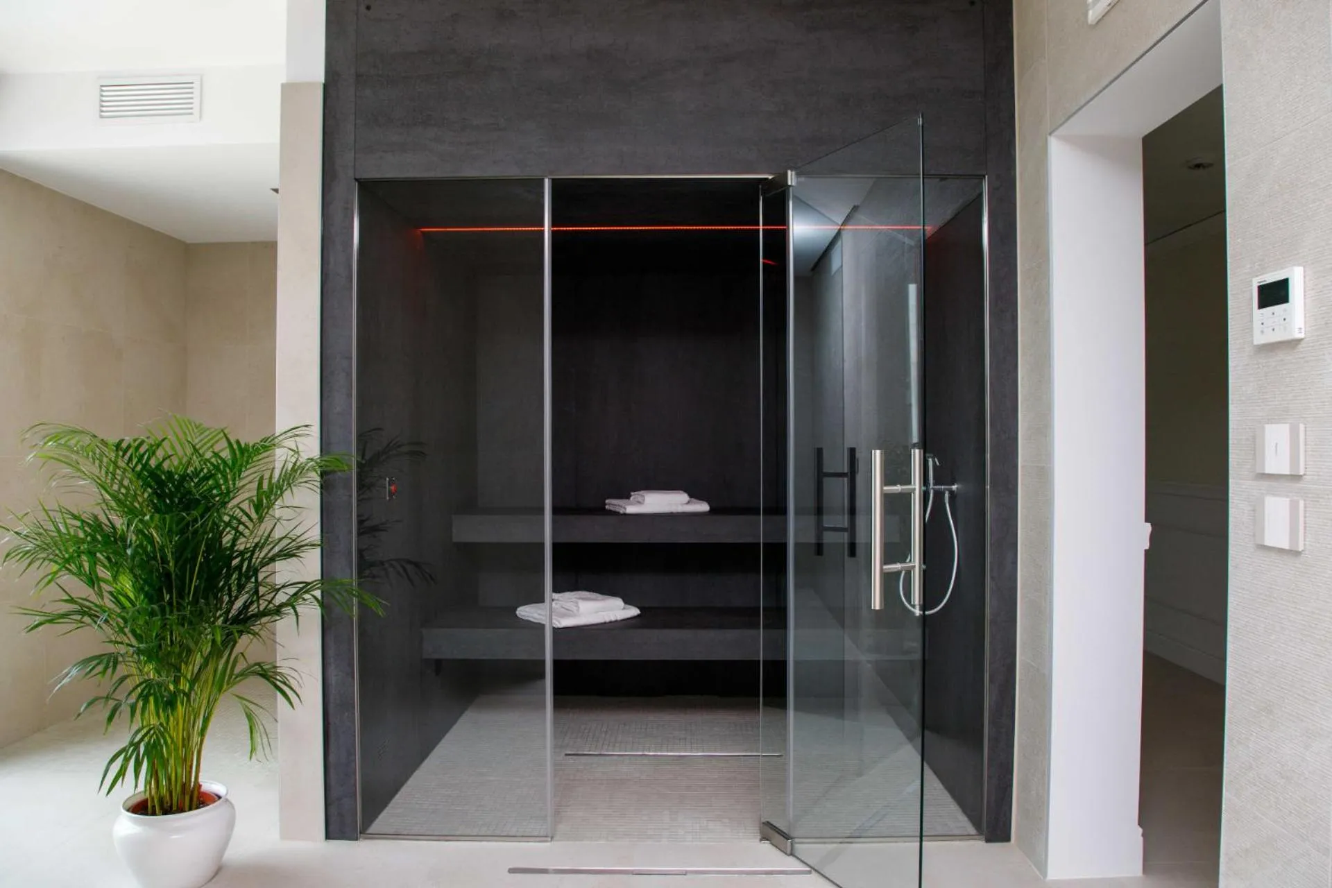 Sauna in Hotel Mirafiori