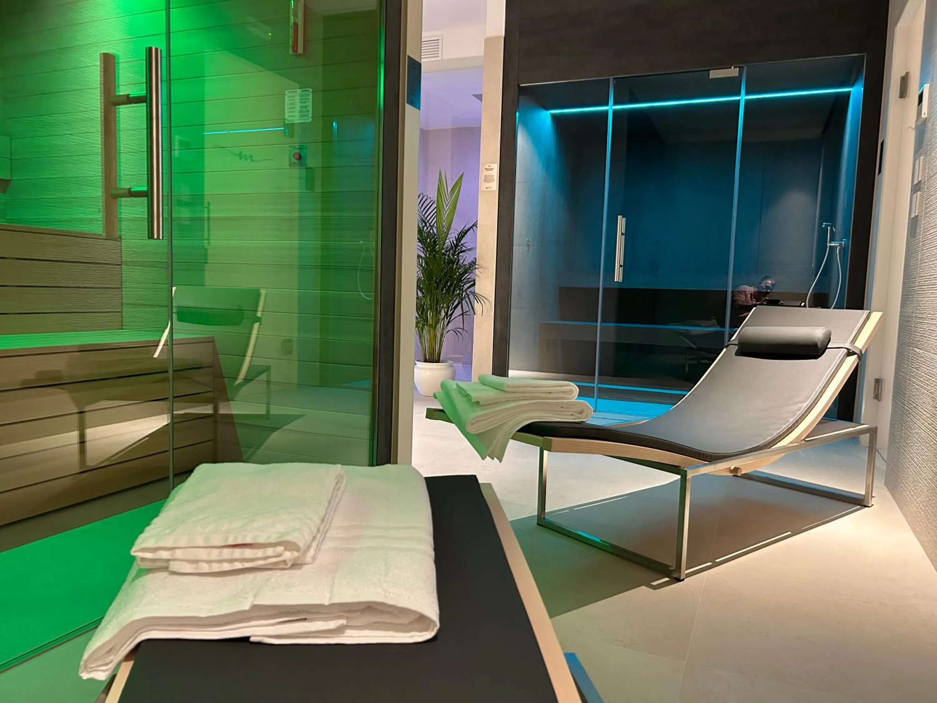 Sauna in Hotel Mirafiori
