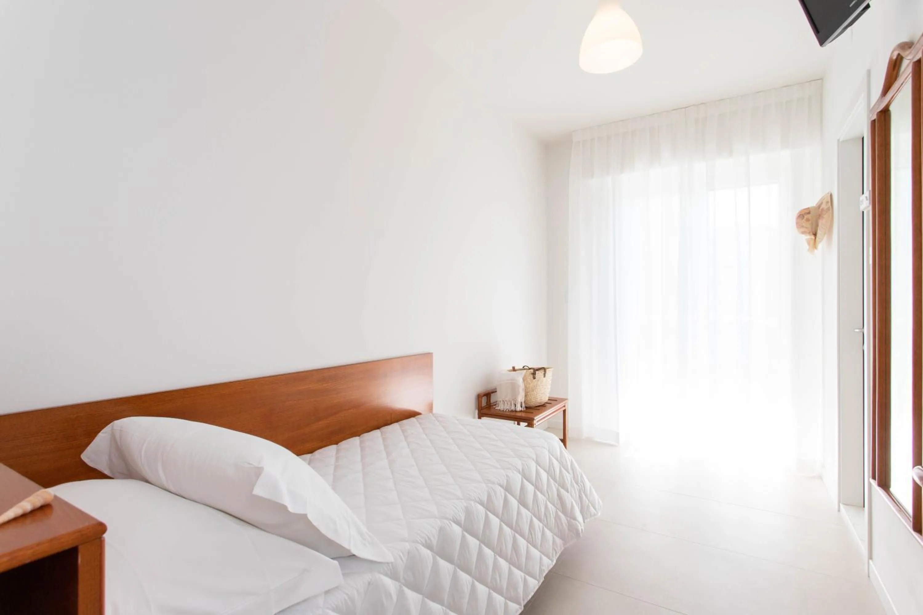 Bed in Hotel Mirafiori