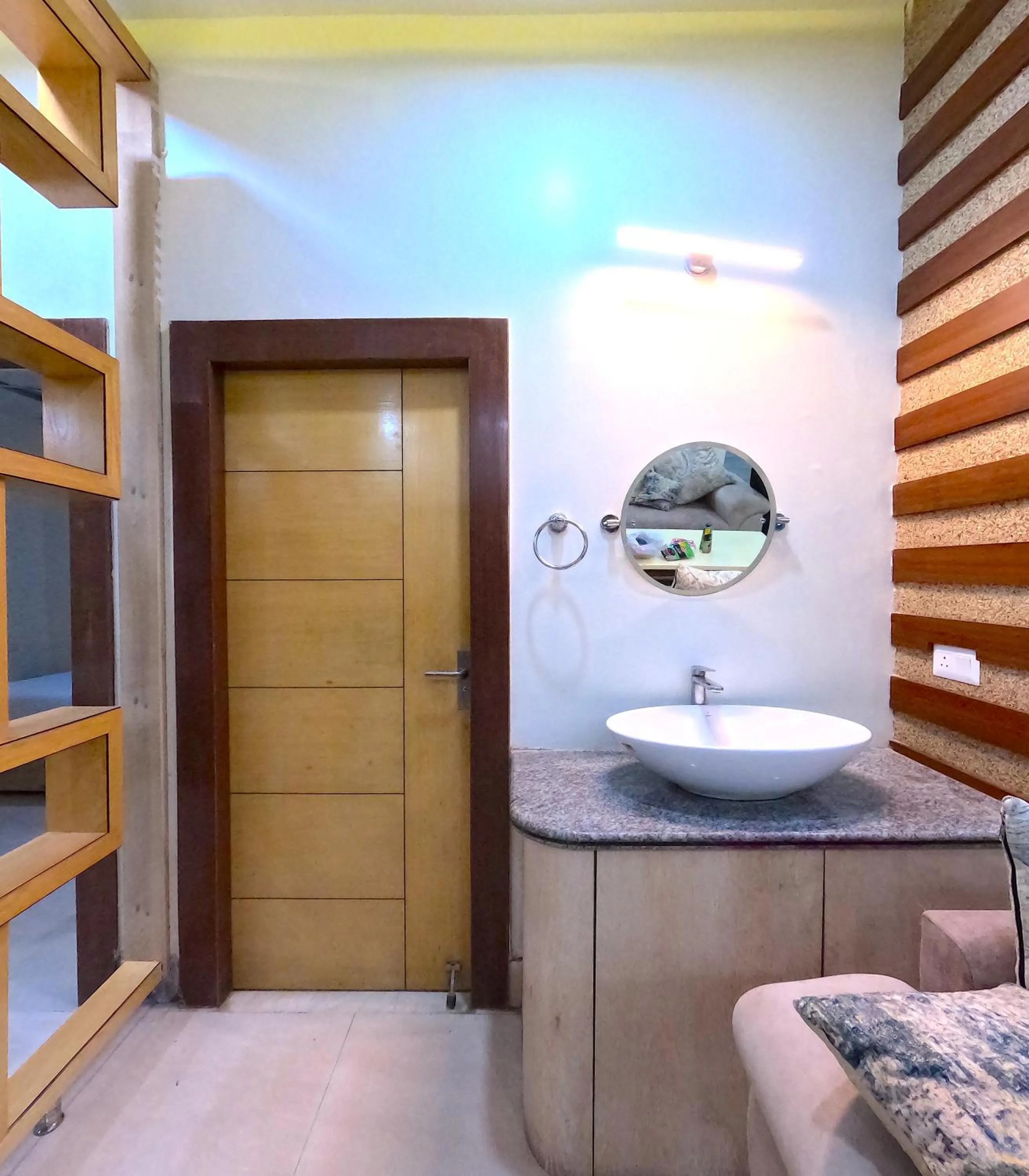 Bathroom in THE MANTRA- A Luxury Boutique Hotel
