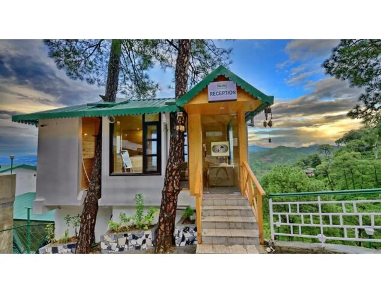 Property building in Hotel Kasauli Exotica, Himachal Pradesh Property building in Hotel Kasauli Exotica, Himachal Pradesh
