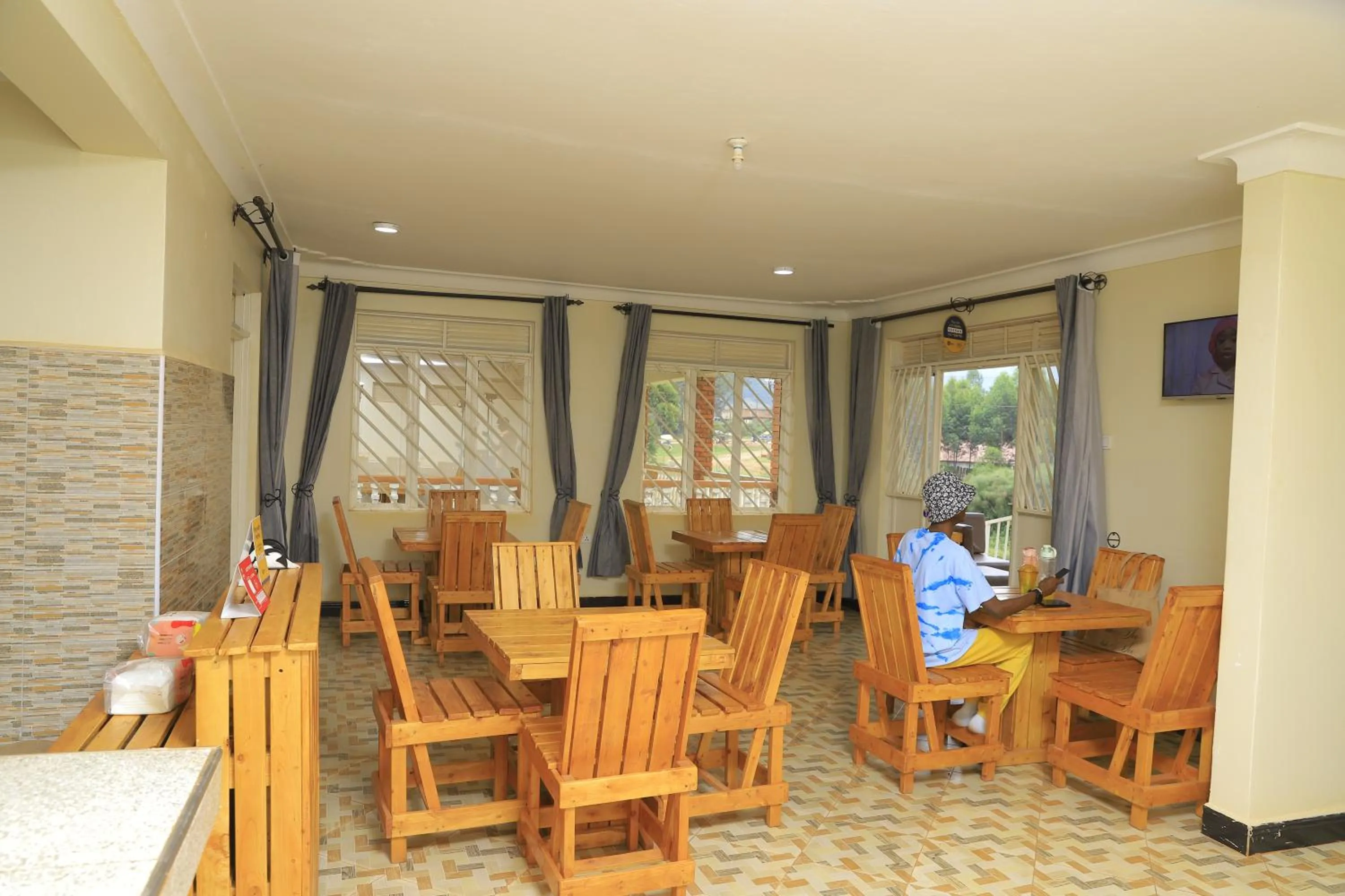 Seating area in Hakyiri B&B