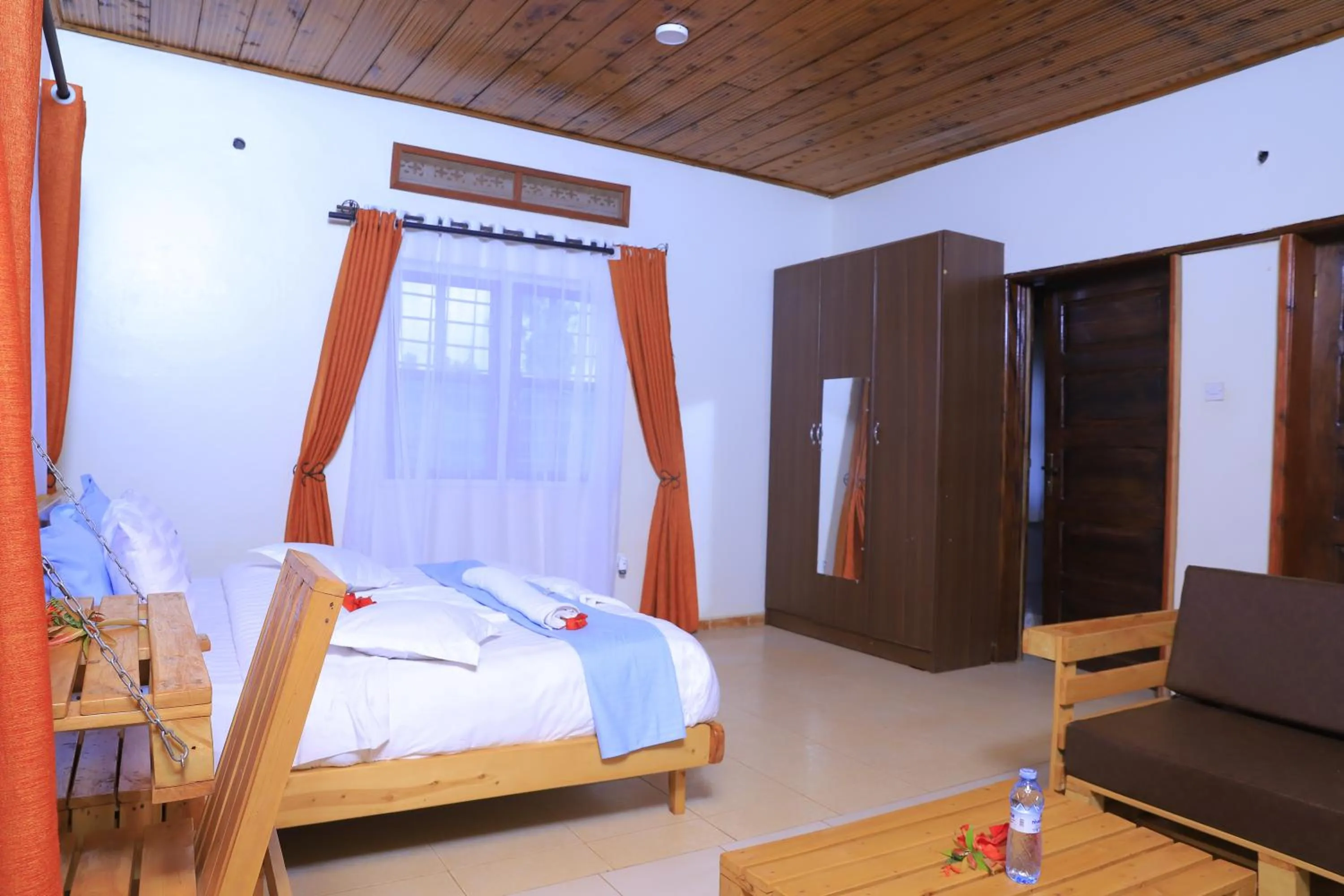 Bedroom, Bed in Hakyiri B&B