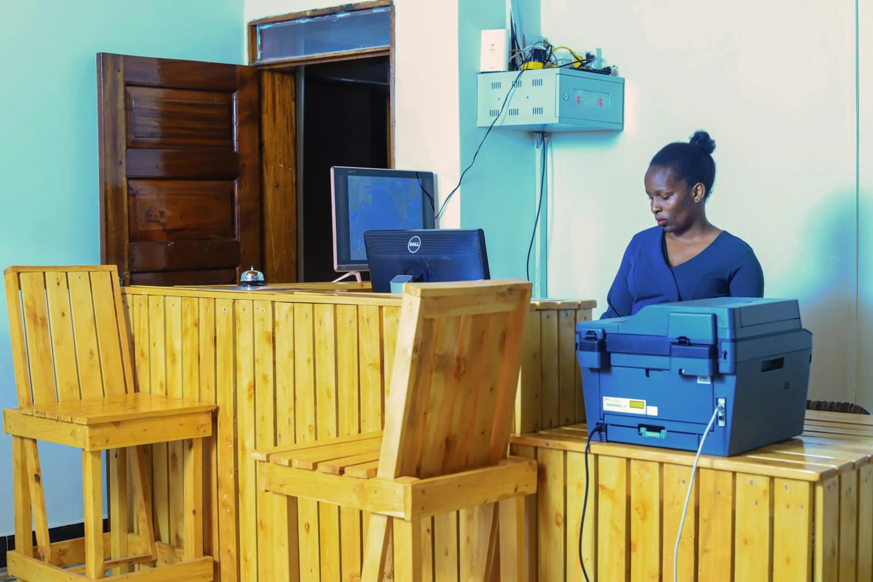 Lobby or reception in Hakyiri B&B