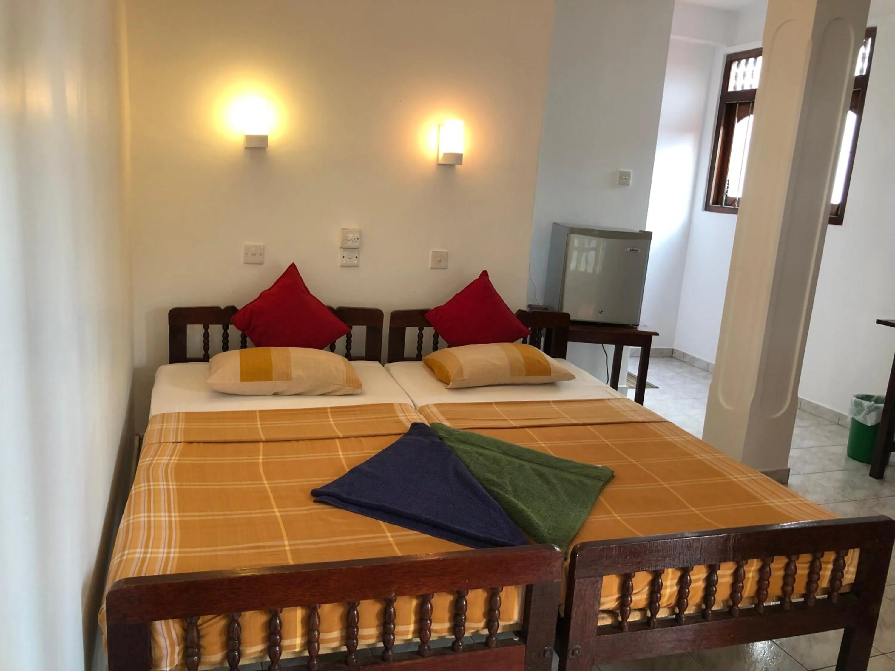 Bed in New Imperial Hotel