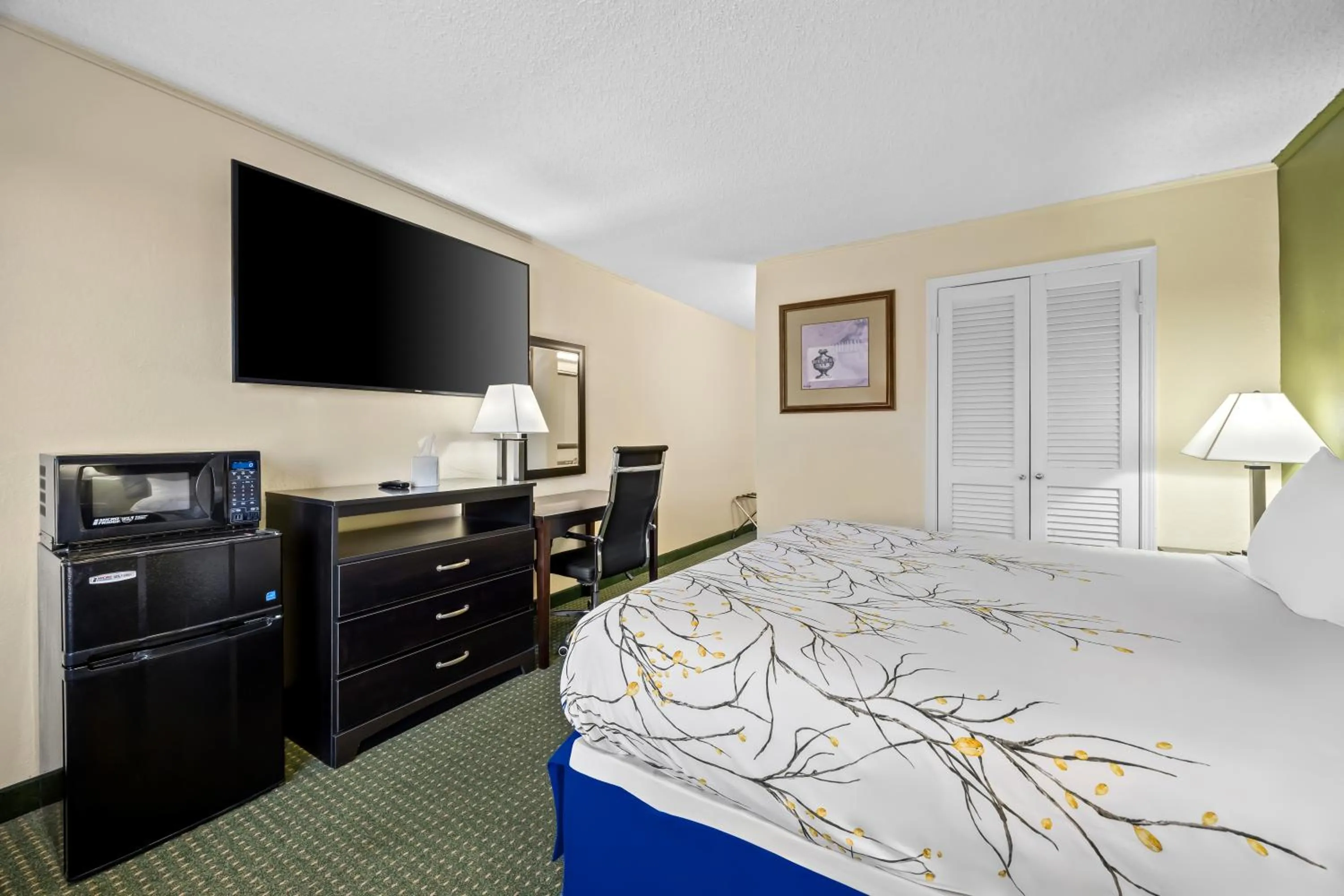 Bed in America's Best Value Inn-Columbia