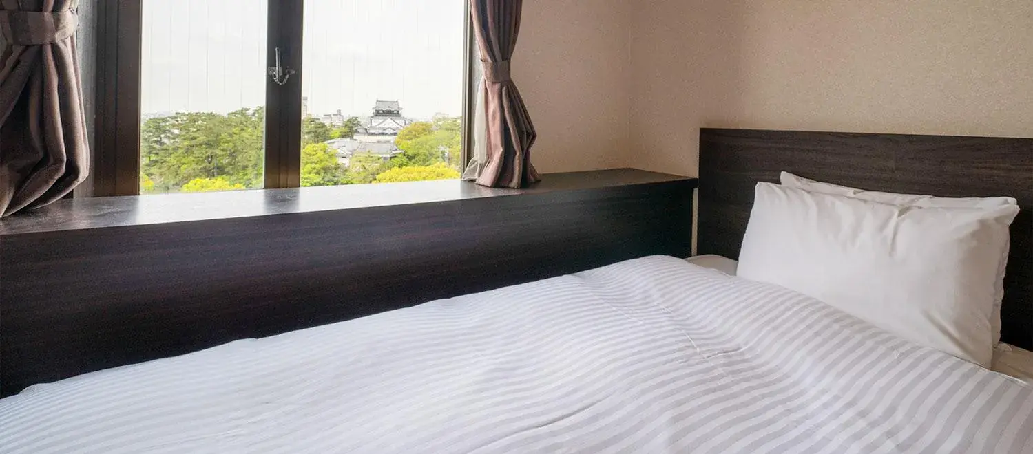 Bed in Okazaki New Grand Hotel Bed in Okazaki New Grand Hotel