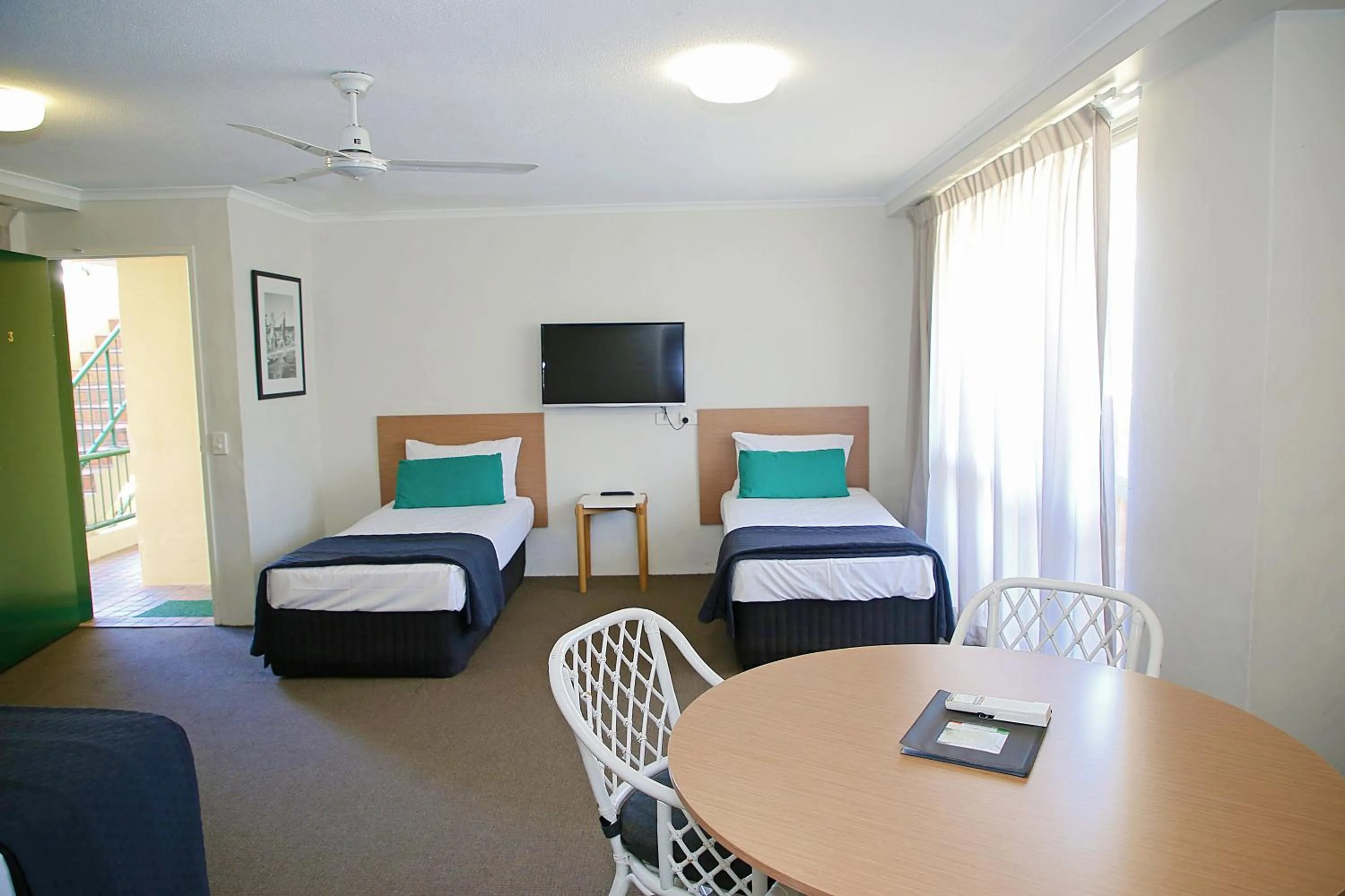 Bed in Darcy Arms Hotel Motel