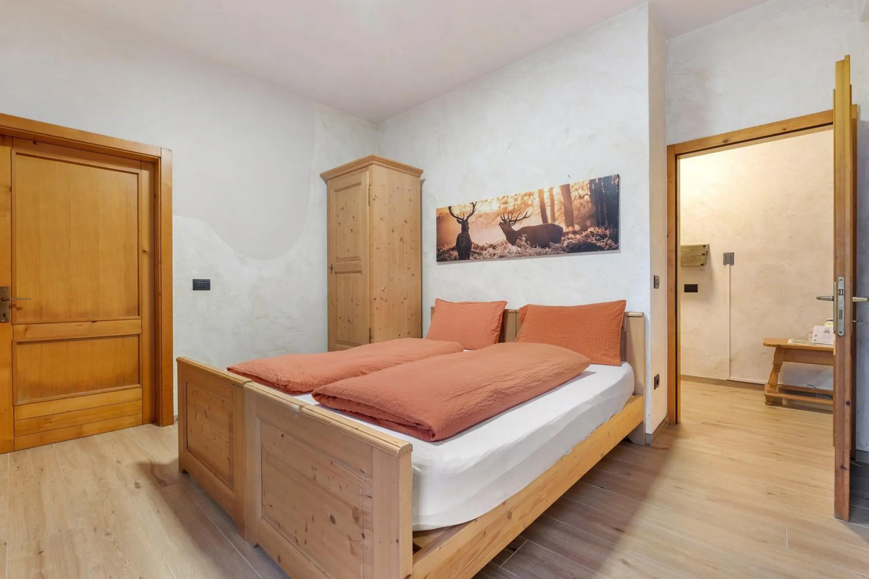 Two-Bedroom Deluxe Apartment with Garden View in Agriturismo Maso Rocca Two-Bedroom Deluxe Apartment with Garden View in Agriturismo Maso Rocca