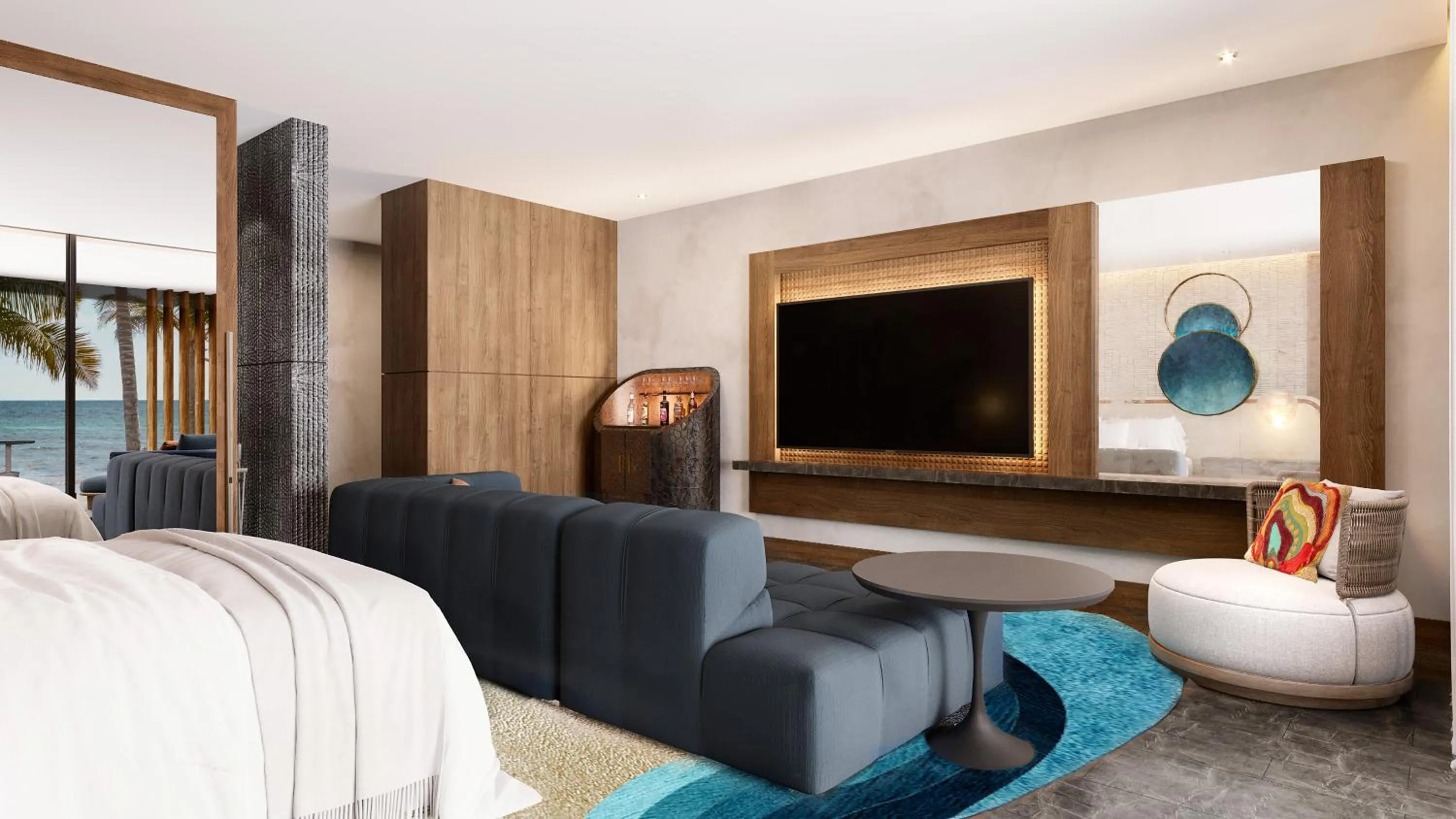 Seating area in W Punta Cana, Adult All-Inclusive