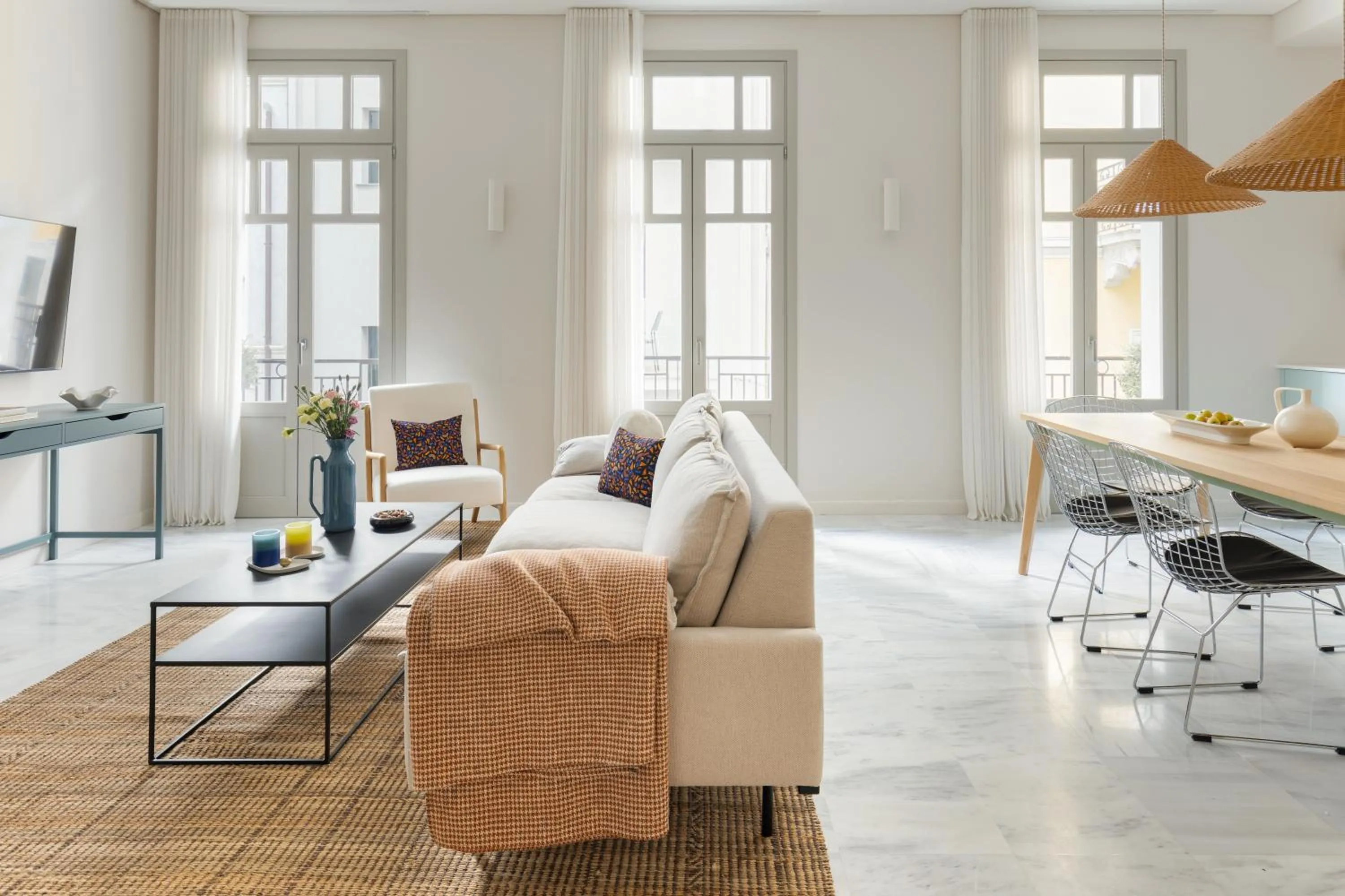 Living room in Silk n Cotton