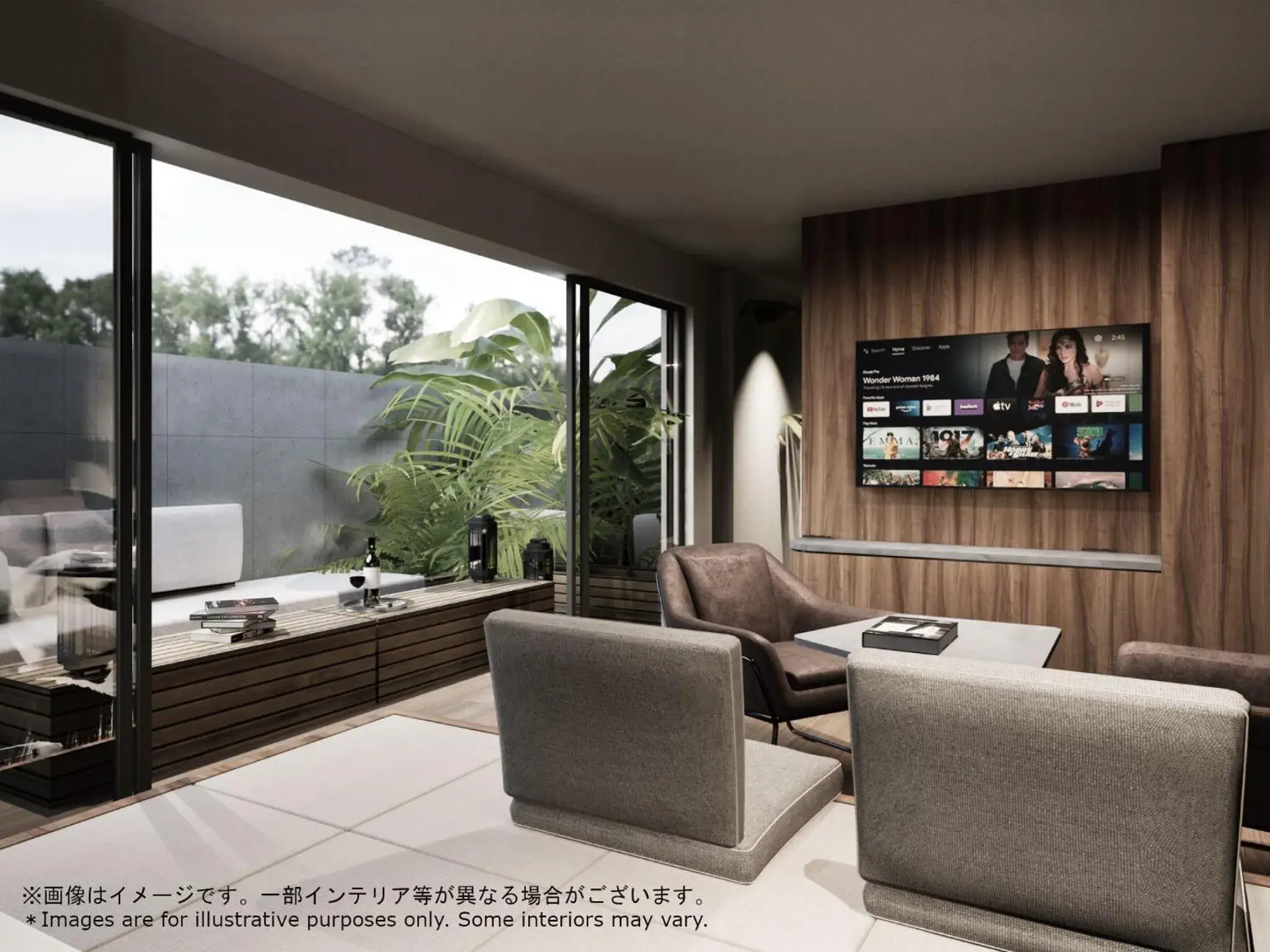 Living room in Sakura Terrace The Gallery Living room in Sakura Terrace The Gallery