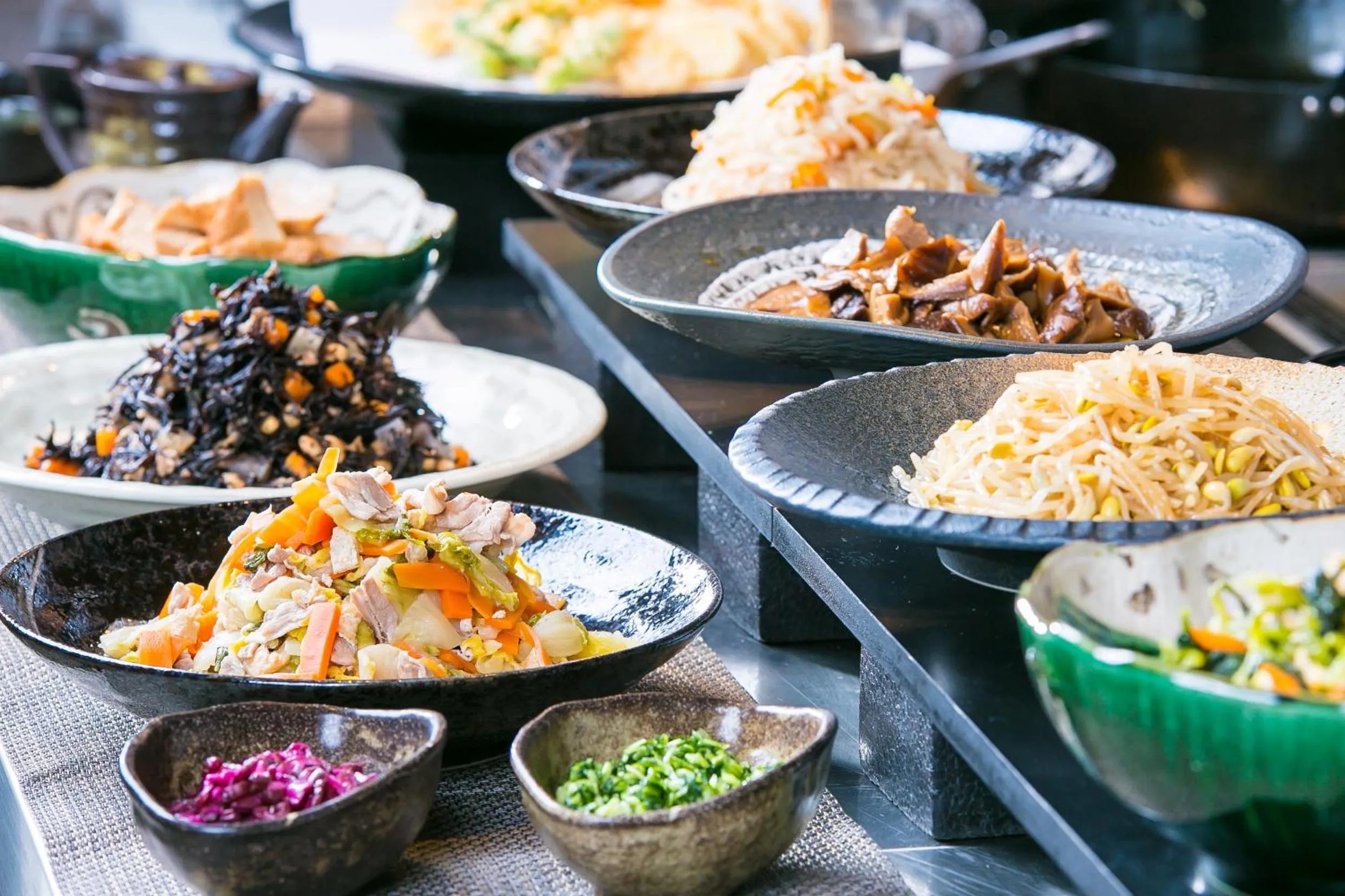 Buffet breakfast in Sakura Terrace The Gallery