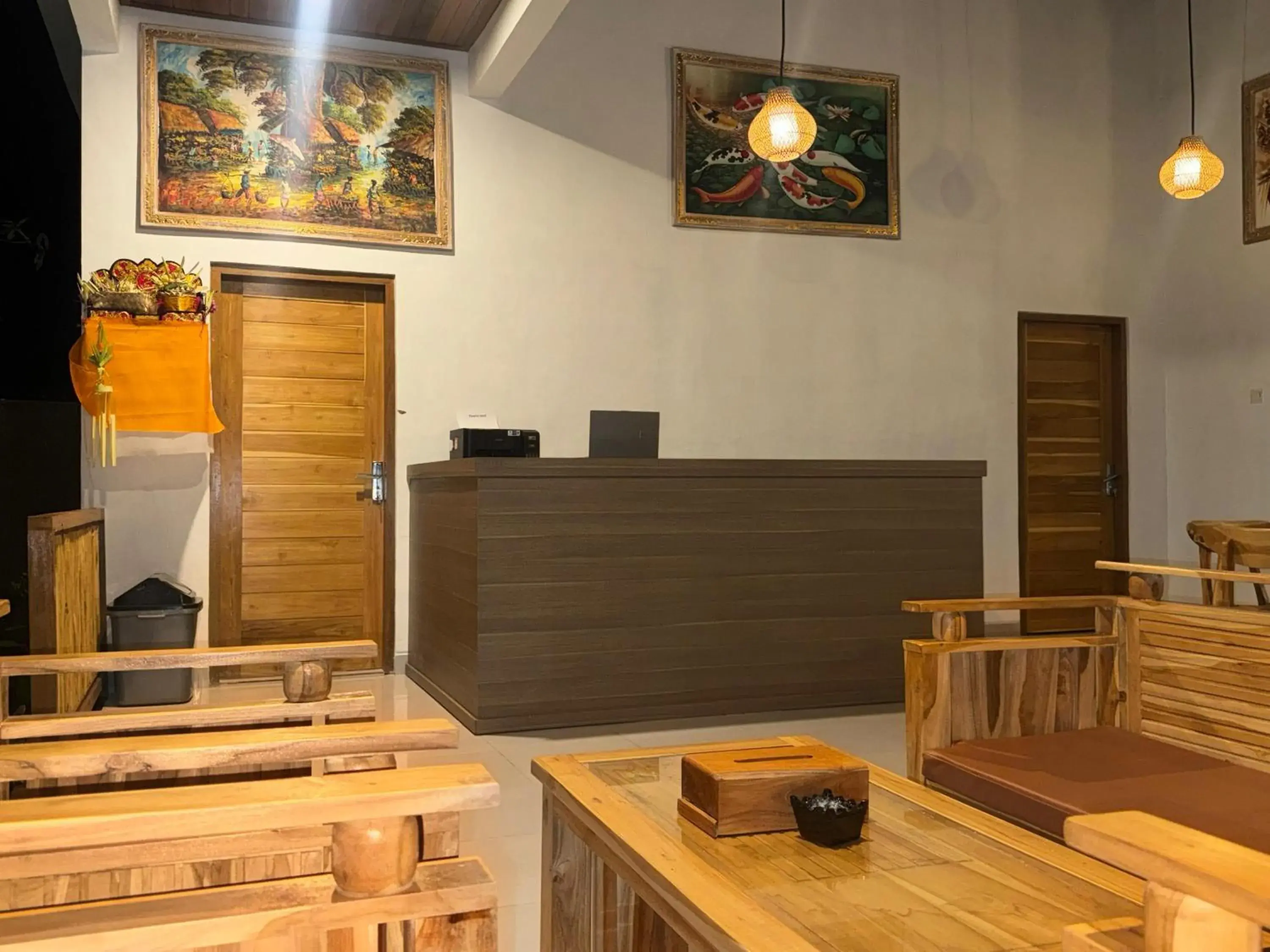 Lobby or reception in Kelingking Parama Resort Lobby or reception in Kelingking Parama Resort