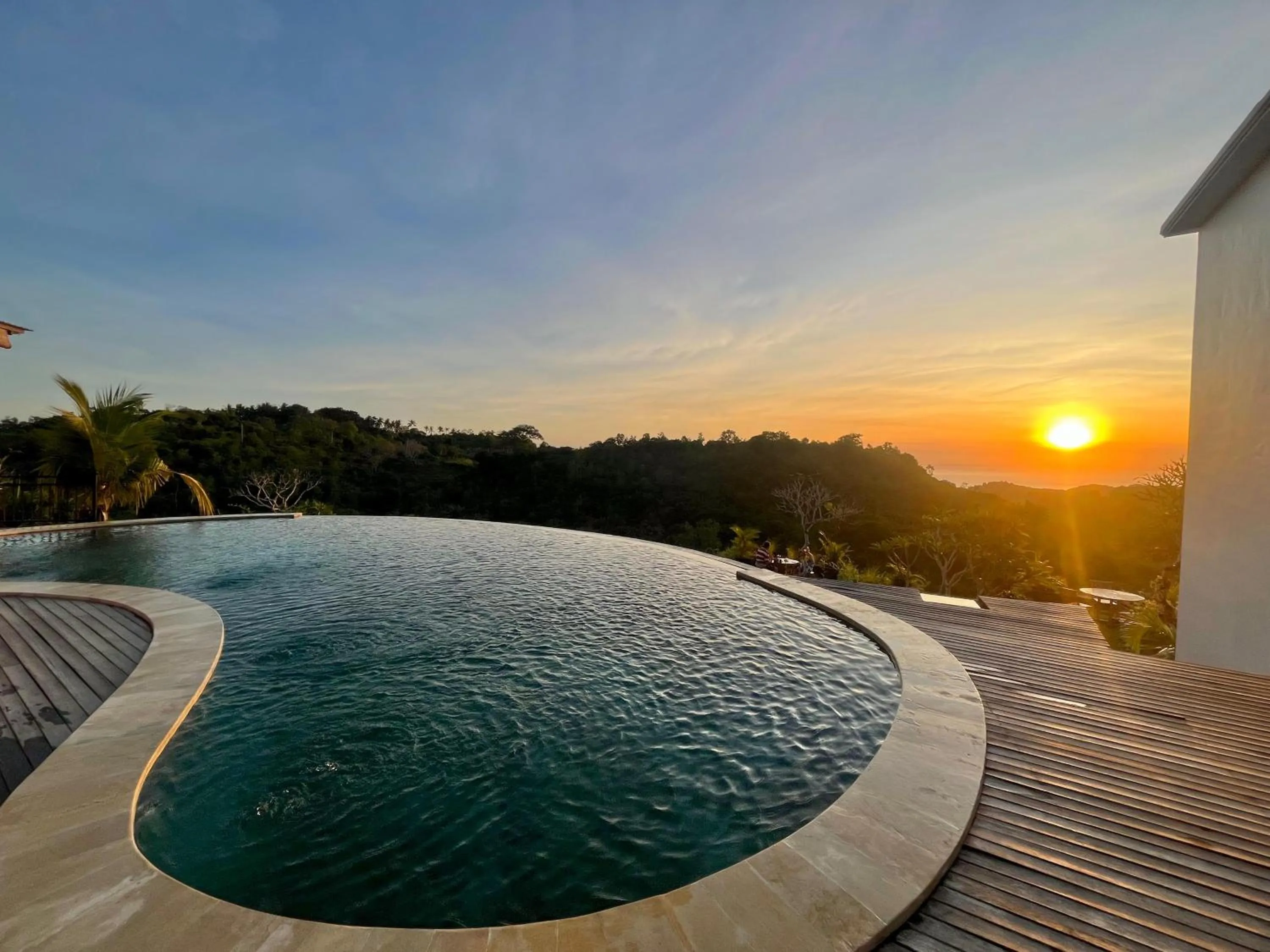 Mountain view in Kelingking Parama Resort