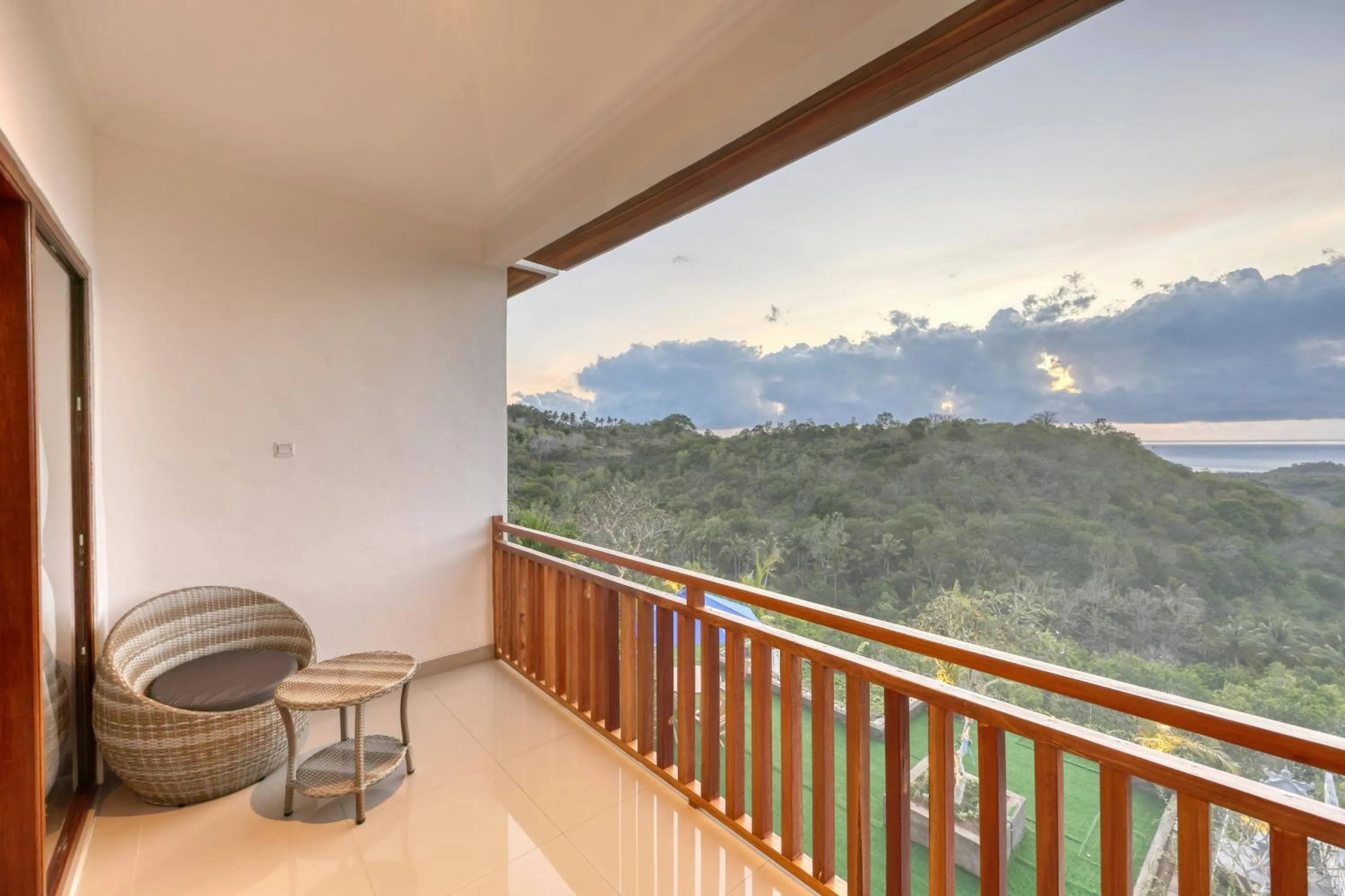 Balcony/Terrace in Kelingking Parama Resort